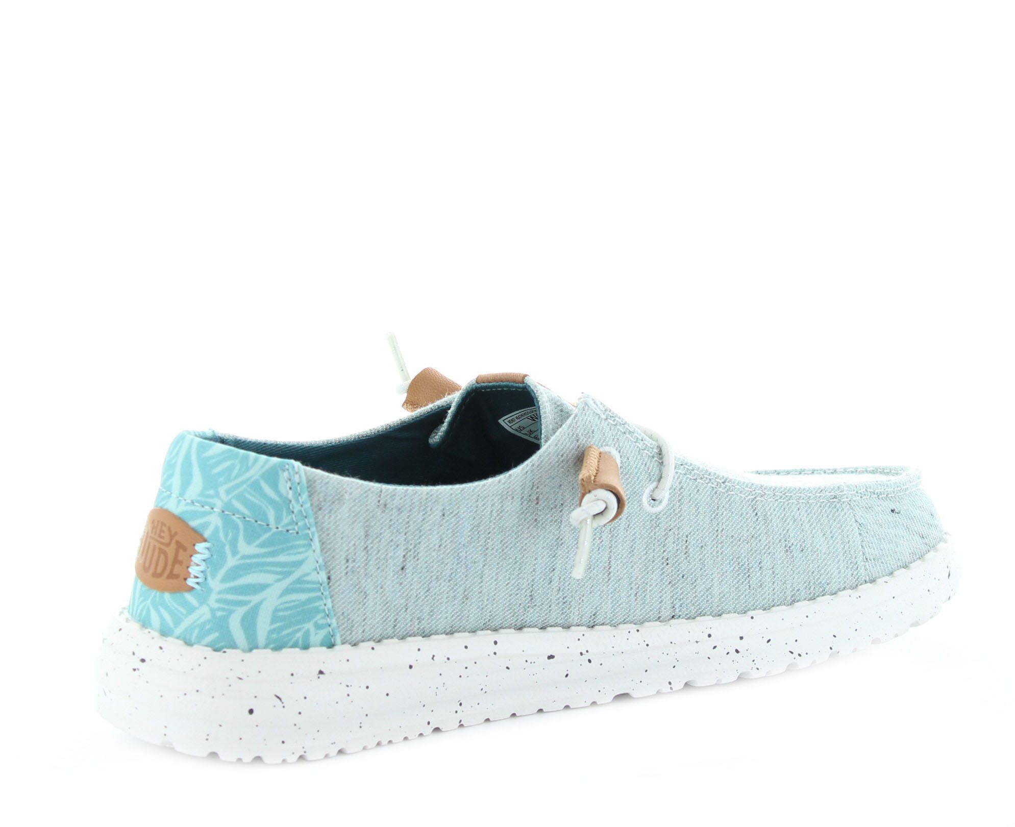 Hey Dude Wendy Heathered Slub Slipper Memory Foam-Innensohle