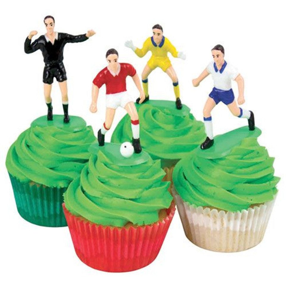 PME Tortenstecker PME Fußballdekor-Set 9 Teile Tortendekoration, (9-tlg)