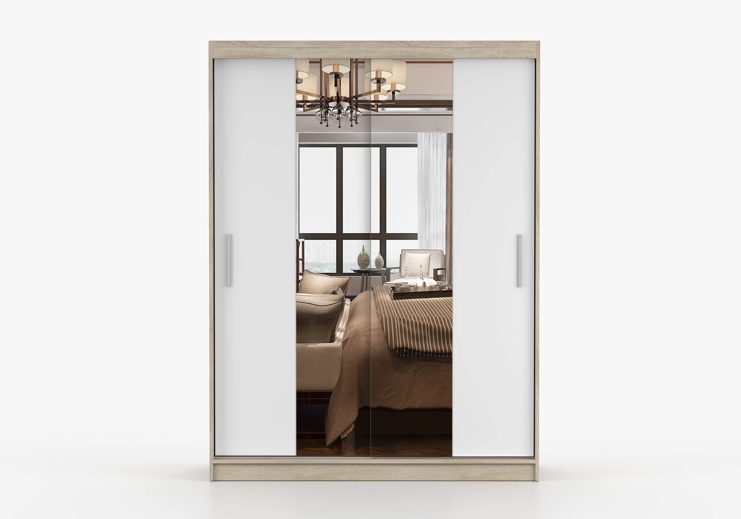 imoebel24 Schwebetürenschrank VISTA 01 150 cm günstig online kaufen