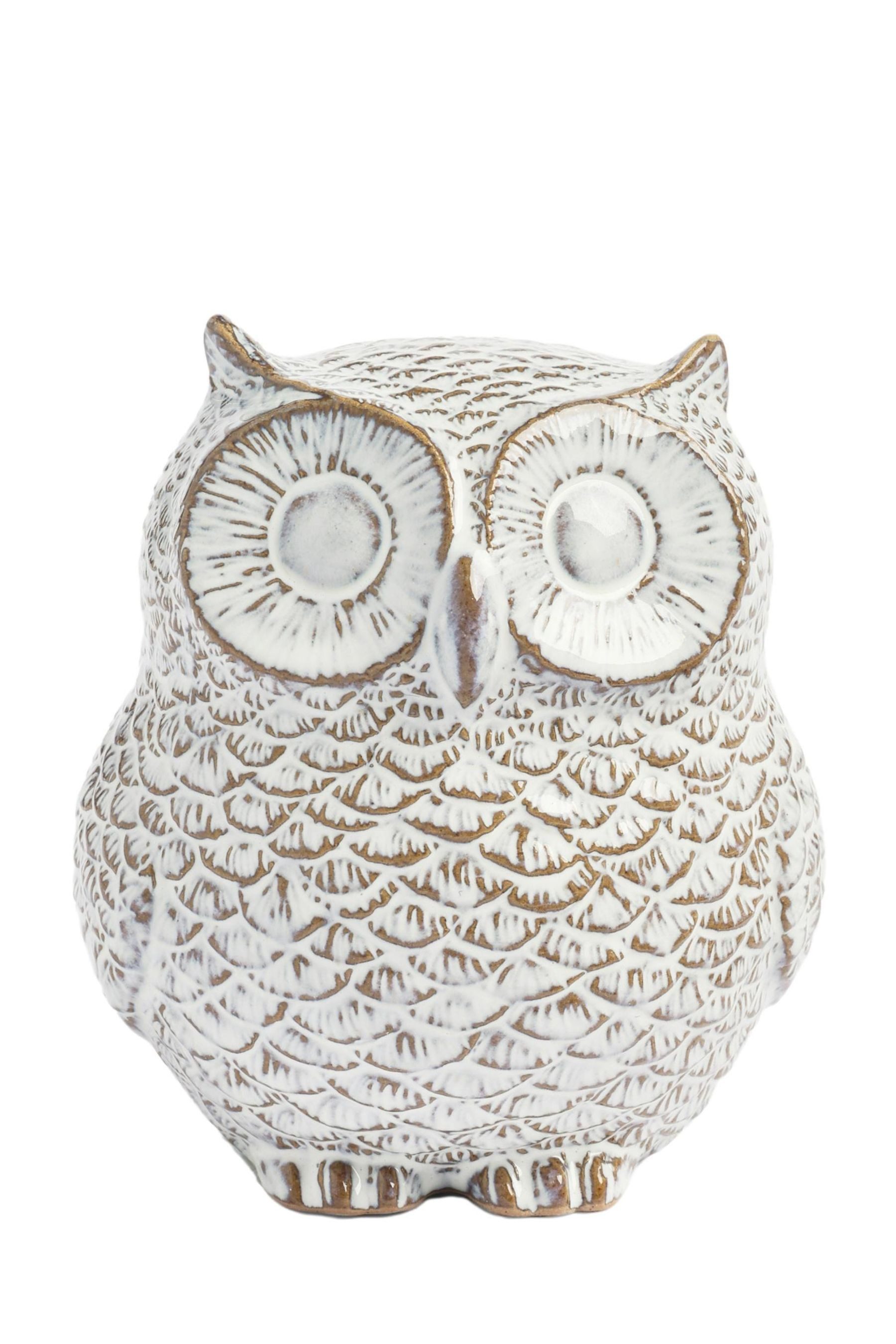 Next Dekoobjekt Deko-Eule aus Keramik mit reaktiver Glasur günstig online kaufen