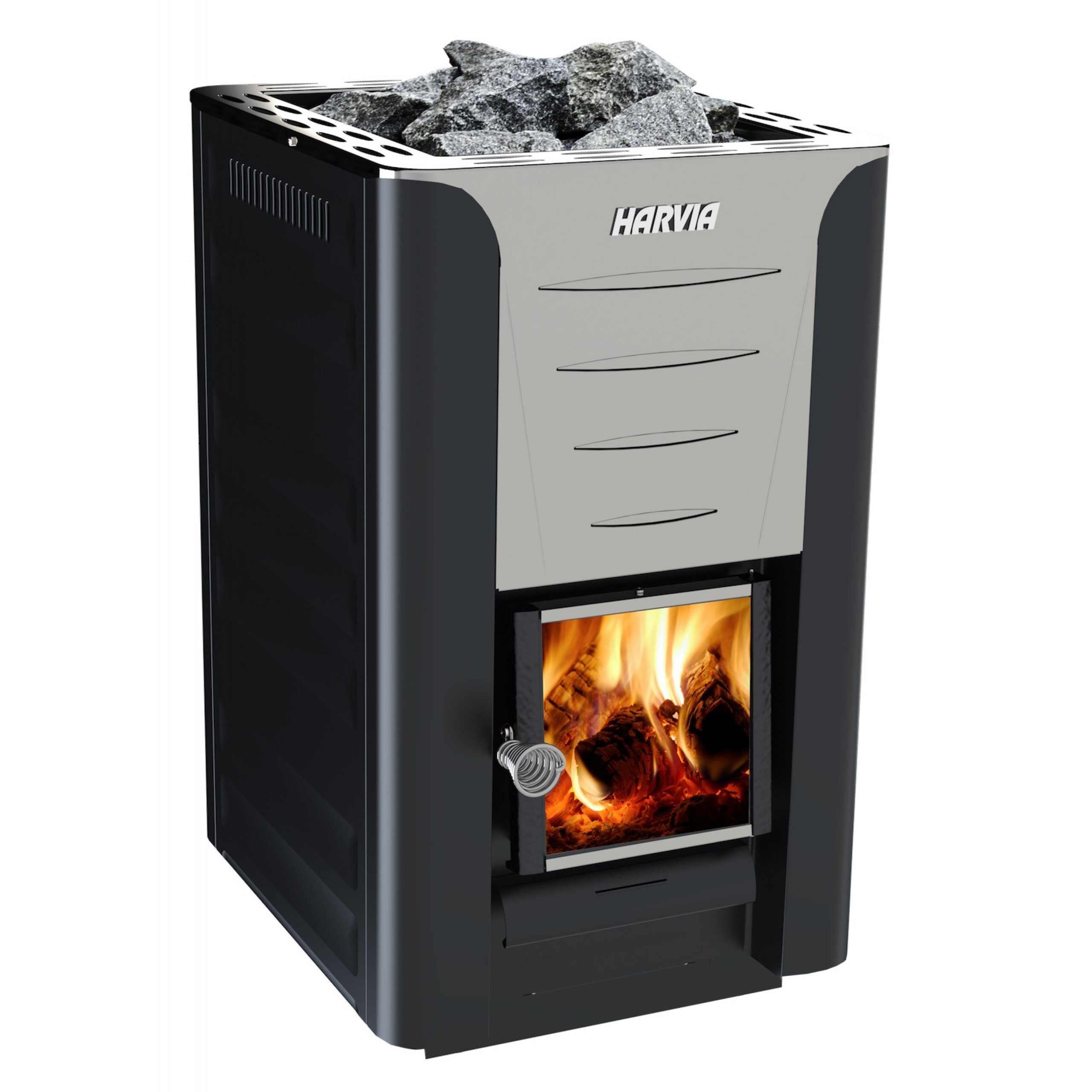 Saunaofen Harvia Pro 20 Sauna Holzofen 24,1 kW Saunaofen Holz mit BImSchV Stufe