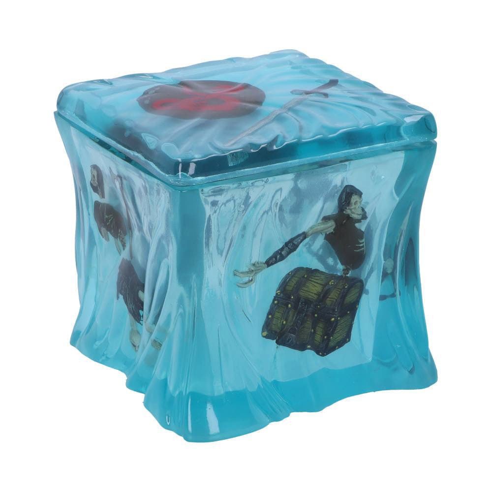 Nemesis Now Dekofigur Dungeons & Dragons Würfelbecher Gelatinous Cube 11 cm (1 St), Offiziell lizenziertes Dungeons & Dragons Produkt