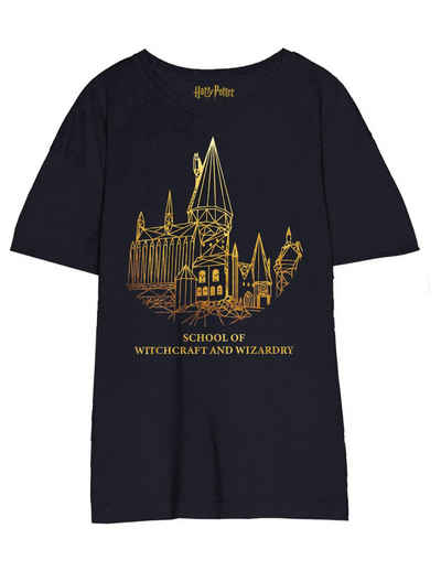 Harry Potter T-Shirt Golden Hogwarts