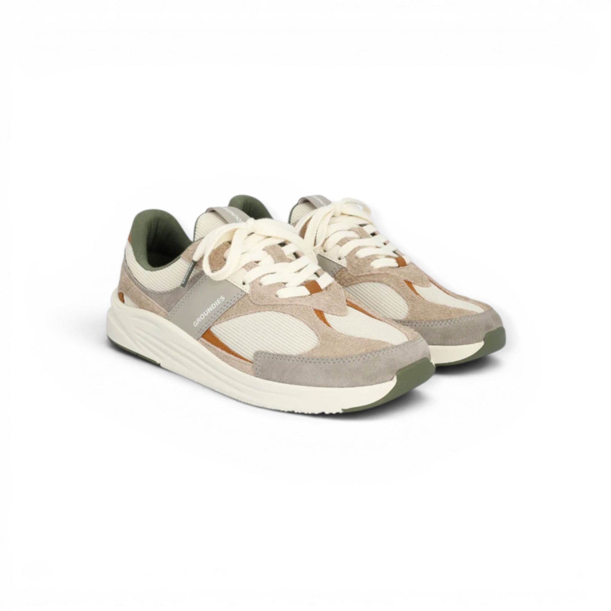 GROUNDIES Starlite 2.0 (Zero Drop, anatomisch Zehenbox) beige/caramel Damen Sneaker
