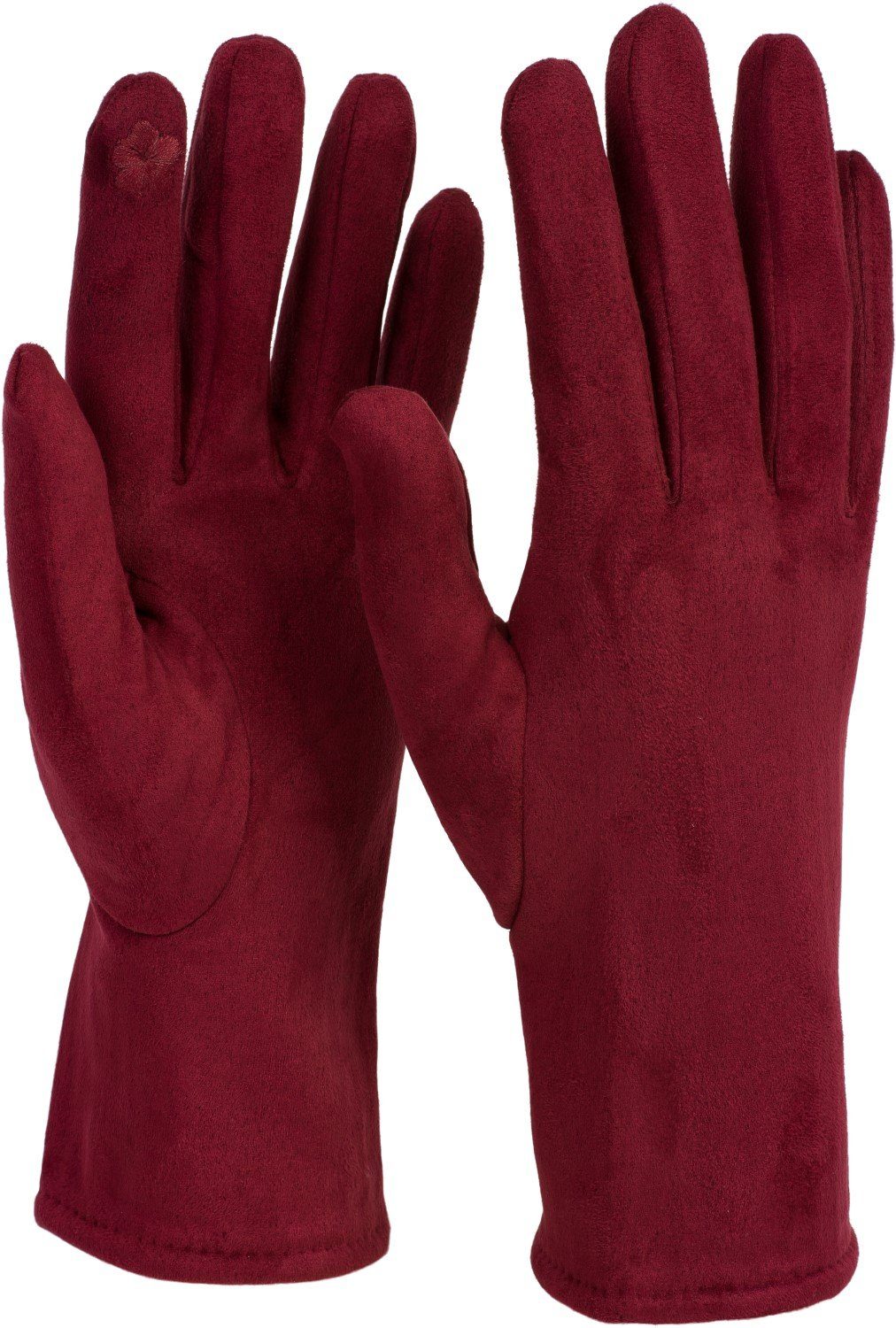 styleBREAKER Strickhandschuhe Touchscreen Stoff Handschuhe mit günstig online kaufen