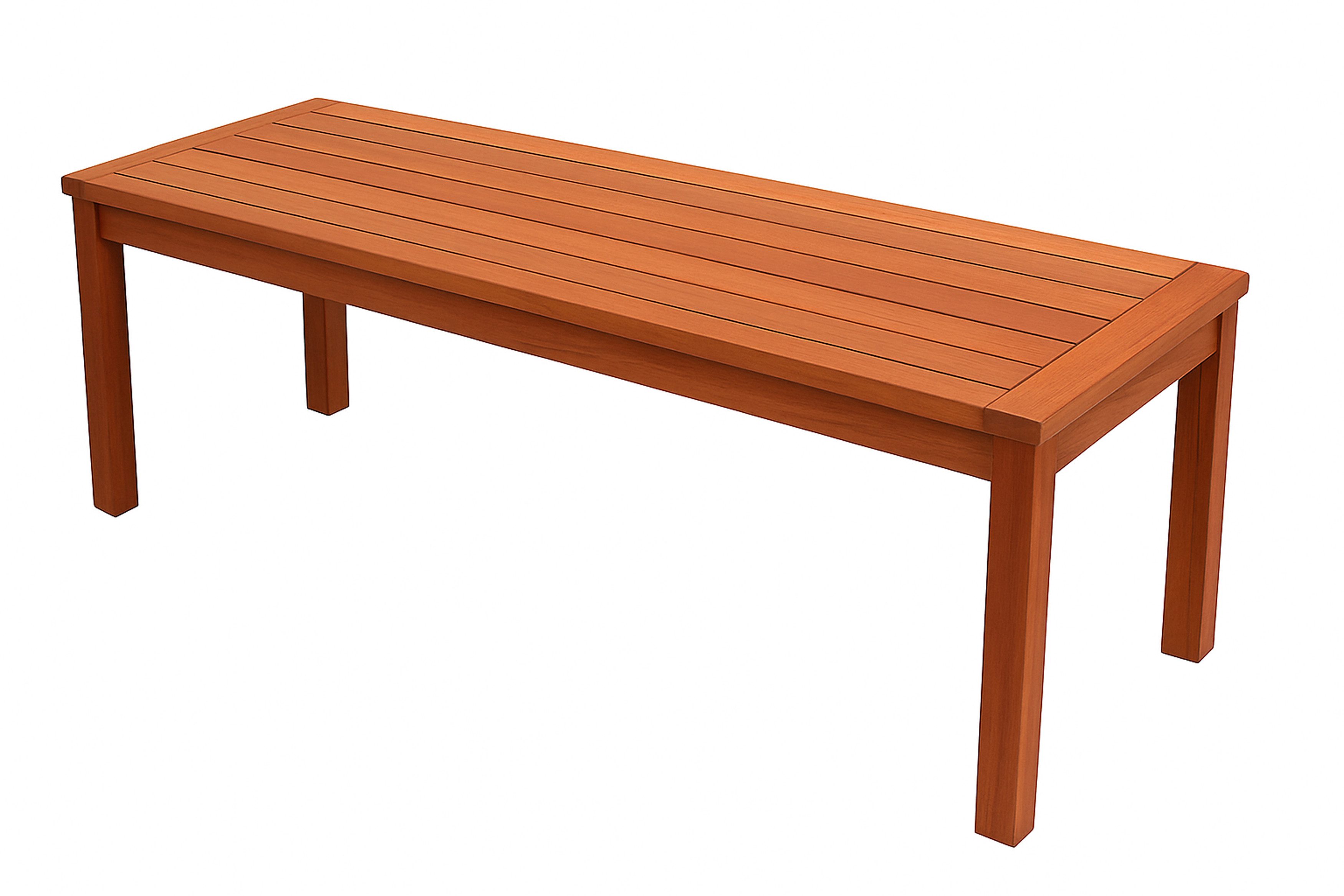 TPFGarden Gartenbank SOLANO (Hochwertige Outdoor Gartenbank, 1-St., Holzbank, Sitzhöhe 45 cm, Sitzbreite 120 cm), Wetterfeste Outdoor Bank