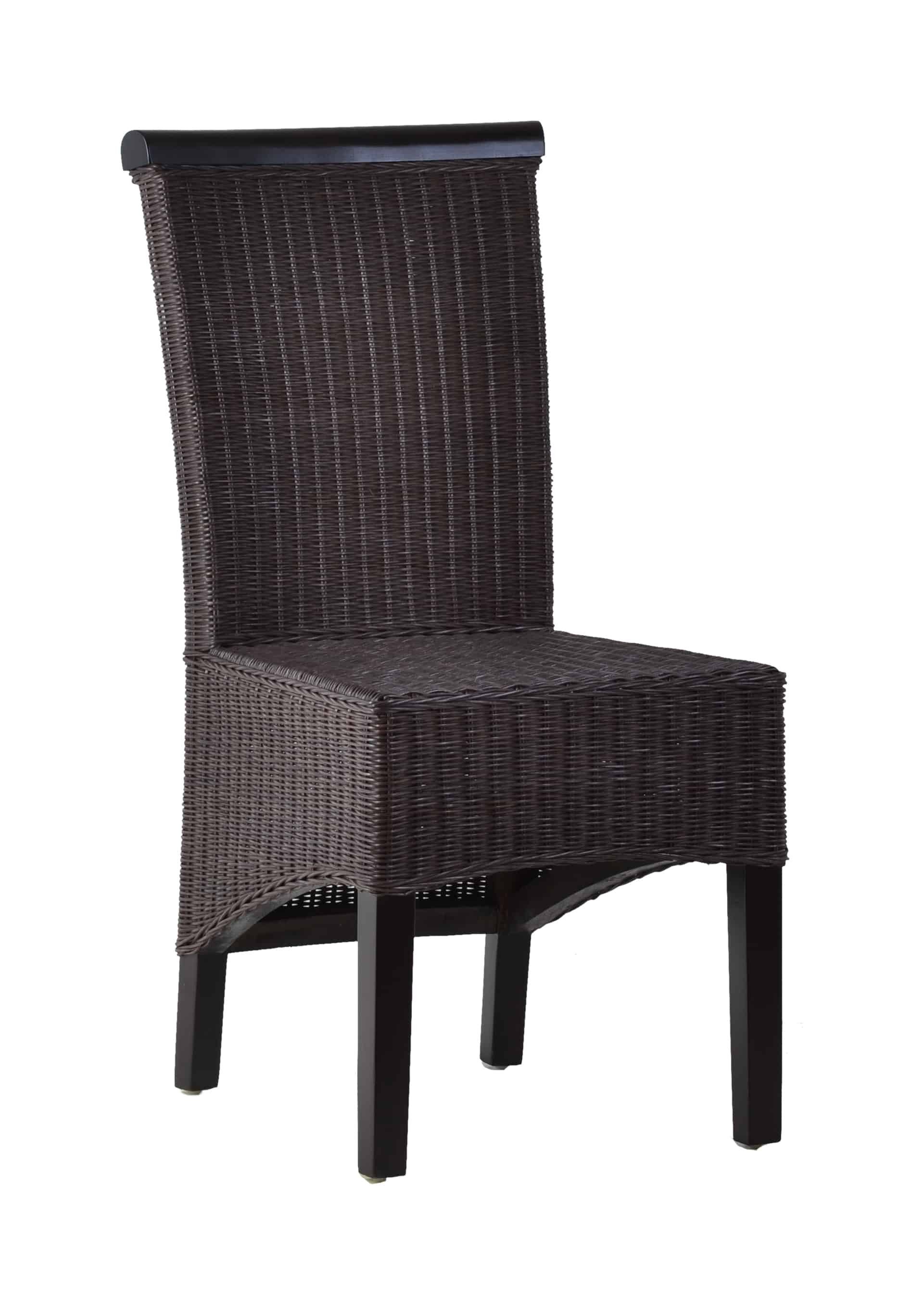 MiaMöbel Rattanstuhl Rattan, aus Rattangeflecht Braun günstig online kaufen