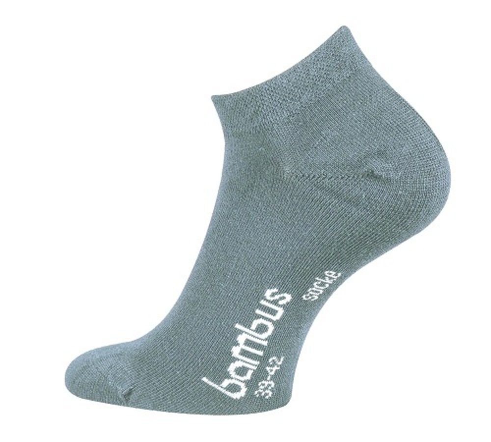 FussFreunde Sneakersocken 6 Paar Bambus Sneakersocken weiche Sneaker Socken atmungsaktiv (6 Paar) Spitze und Ferse verstärkt, handgekettelt