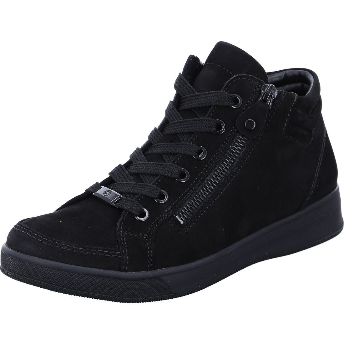 Nubuk schwarz Sneaker Sneaker 050616 Schuhe, Ara Damen - Rom Ara