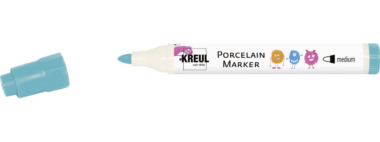 Kreul Bastelfarbe Kreul PorcelainPen easy türkis 1 - 3 mm