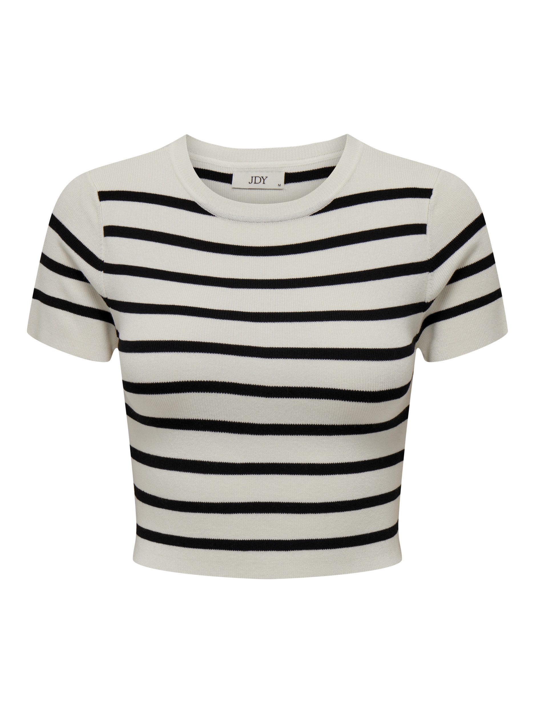 pieces Shirttop - Cropped Top - verkürztes Shirt - gestreiftes Top