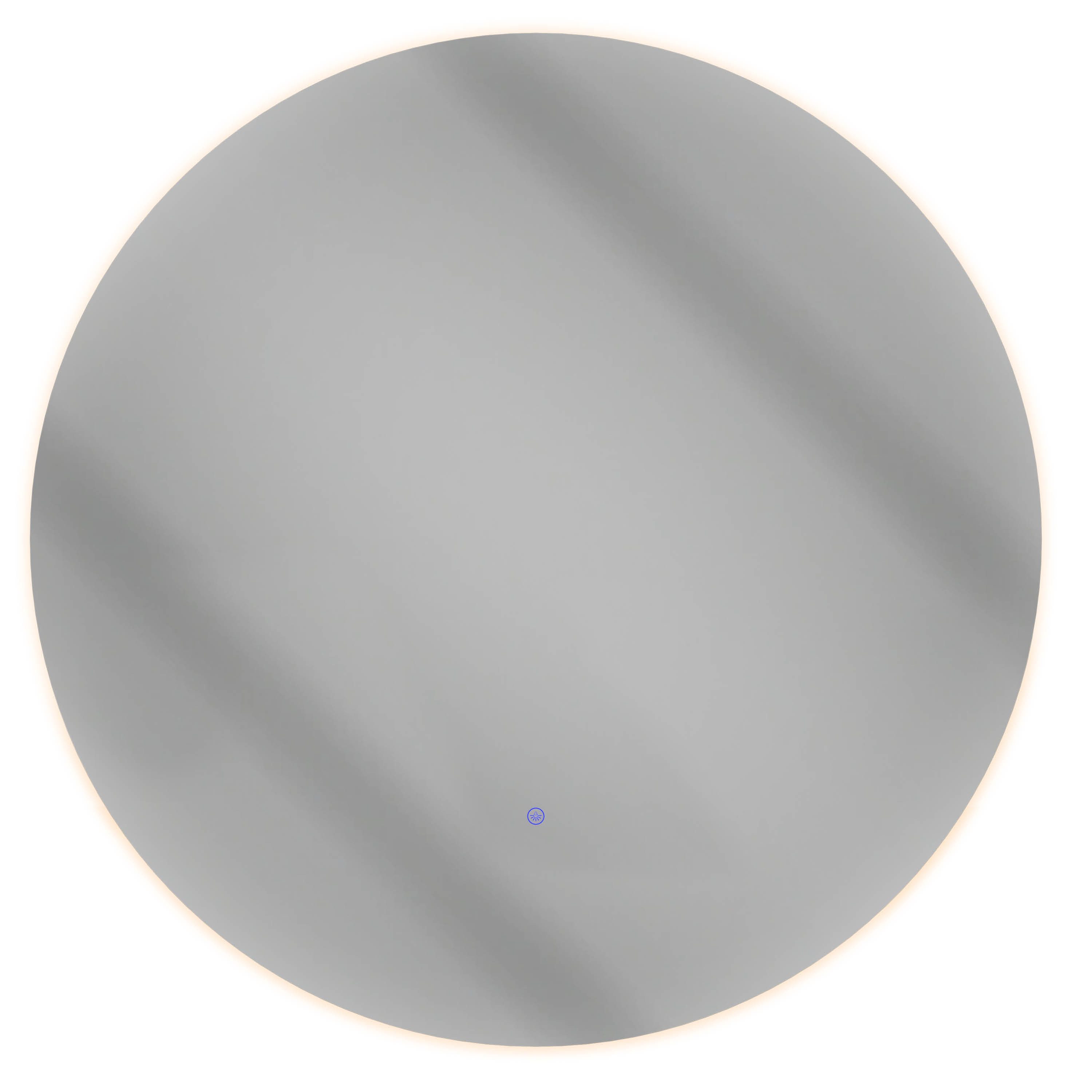 Planetmöbel Dekospiegel NOVA Spiegel mit Beleuchtung 60 - 80 cm (Dekorativer Wandspiegel ohne Rahmen 60 cm, Spiegel mit LED-Licht), Touch-Funktion, Dimmbar 4200 – Bild 5 von 5
