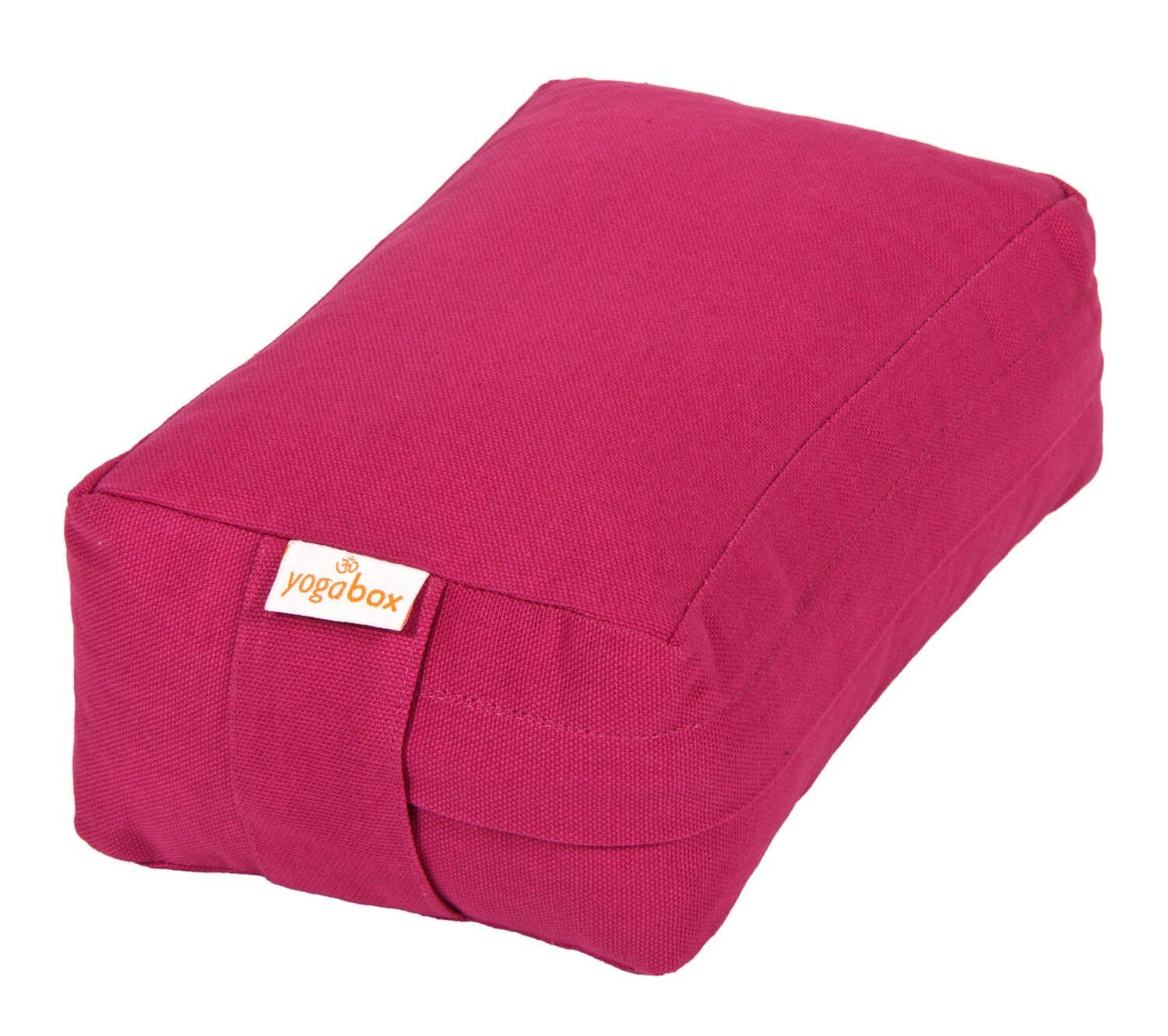 magenta mini Yogakissen yogabox VIPASSANA