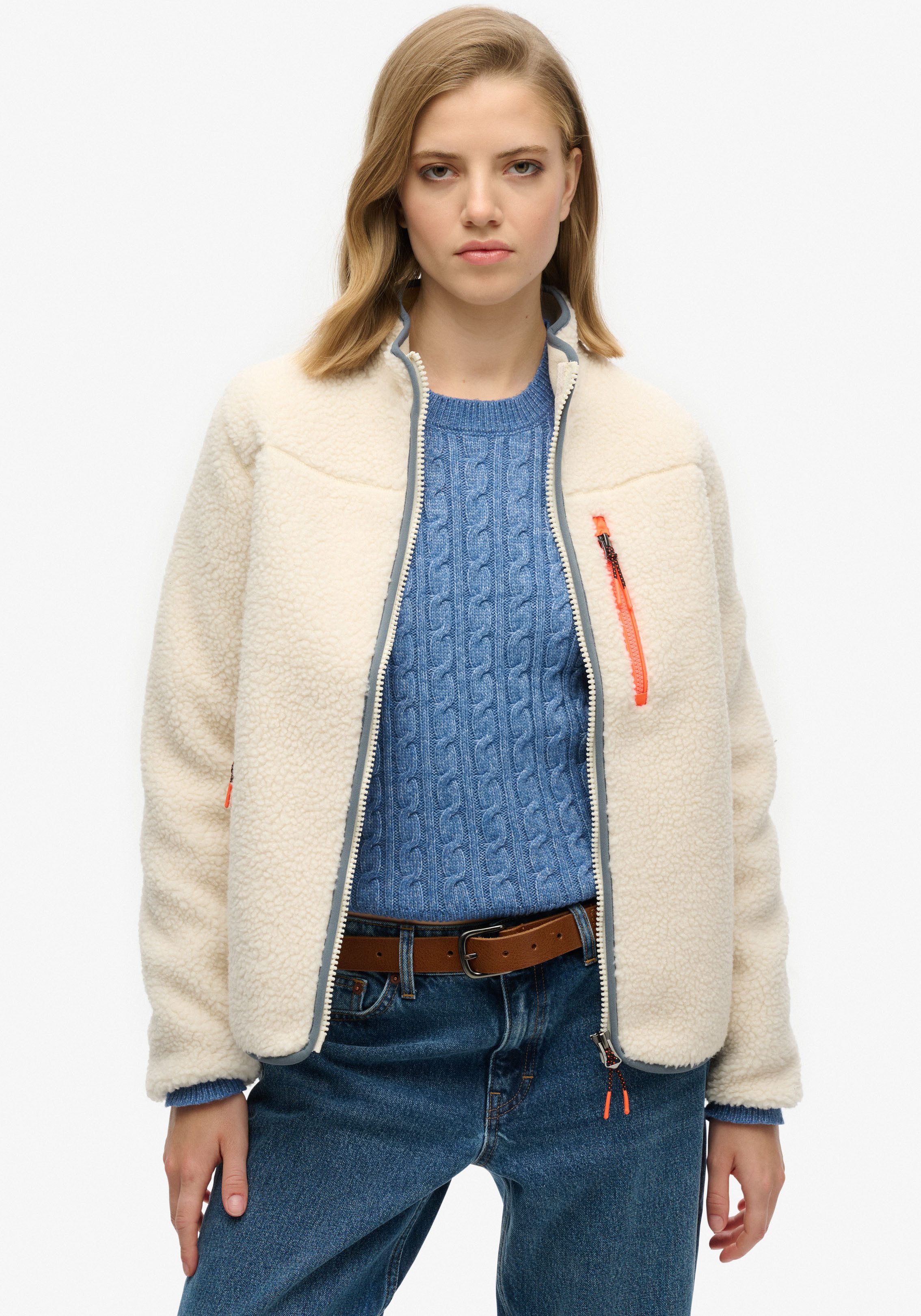 Superdry Fleecejacke OUTDOOR FULL ZIP FLEECE günstig online kaufen
