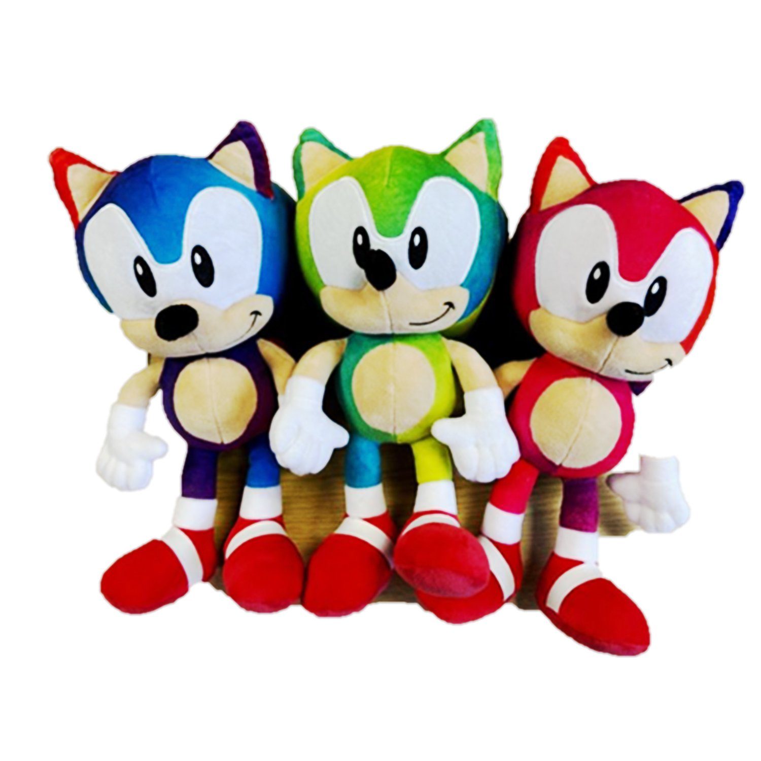 Play by Play Plüschfigur Sonic The Hedgehog 30cm Plüschtier Kuscheltier Plüsch Figur, Sonic Spielzeug für Kinder, Jungen, Mädchen