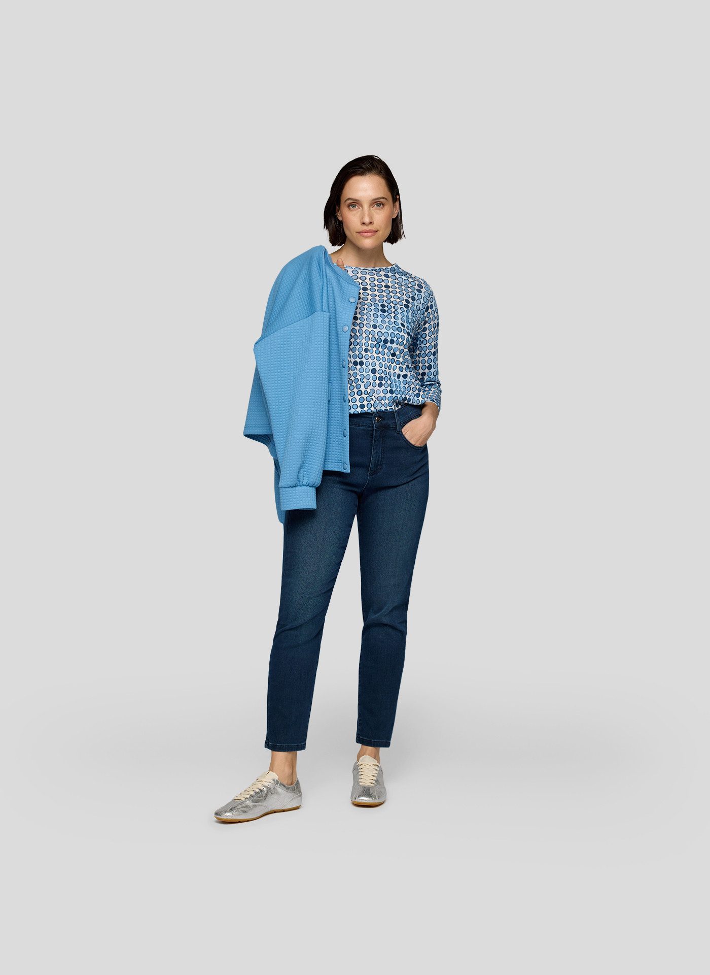 Rabe Kurzarmpullover