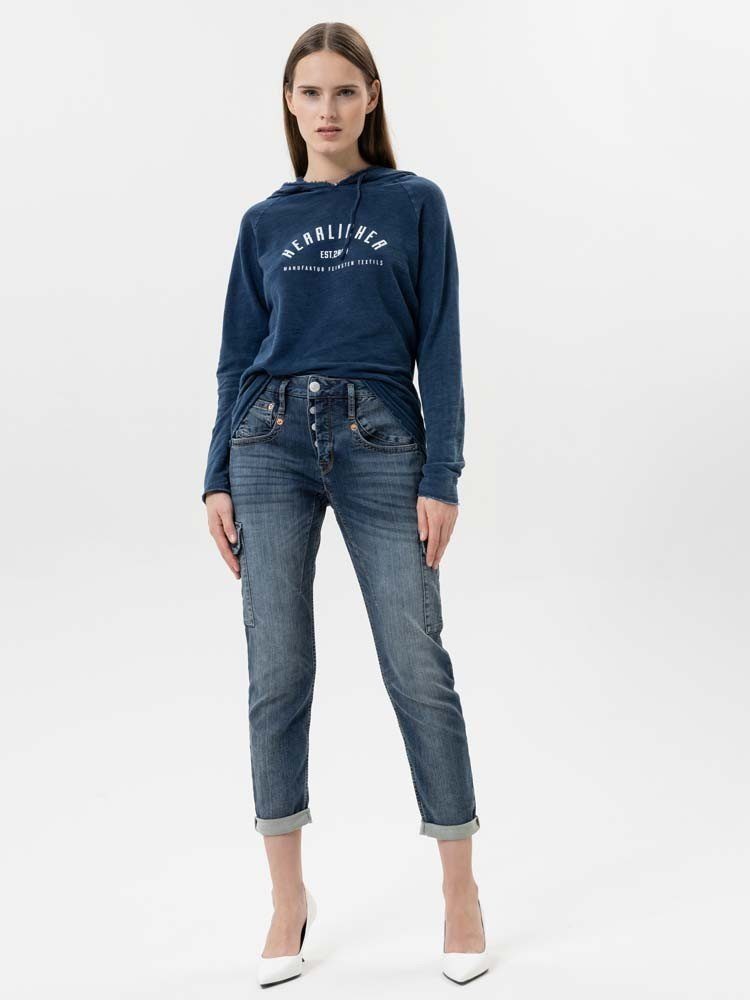Herrlicher Stretch-Jeans HERRLICHER SHYRA Cargo Jogg Denim relaxed 5878-D9648-771 – Bild 5 von 5
