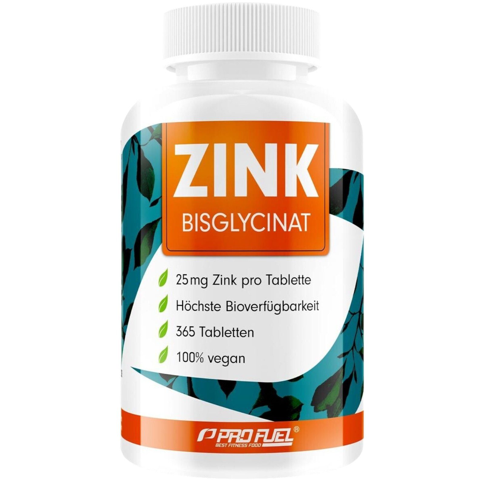 Profuel Zink Bisglycinat Tabletten (365 Stk) Kapseln