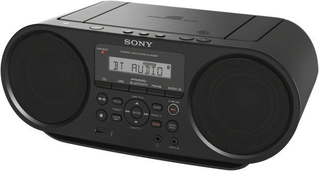 Sony ZS-RS60BT Boombox (AM-Tuner, FM-Tuner, UKW mit RDS, 4 W) | Radios