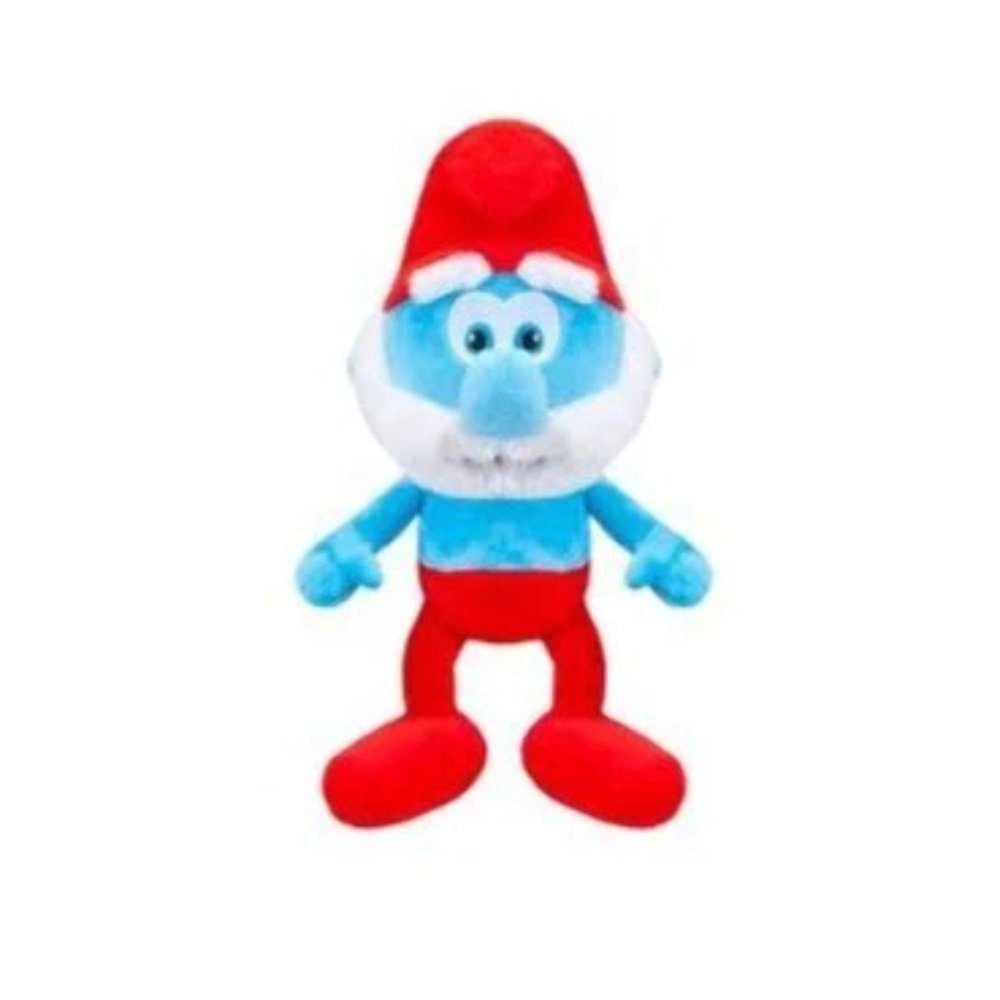 Tinisu Plüschfigur Papa Schlumpf Kuscheltier Die Schlümpfe - 32 cm Plüschtier Stofftier