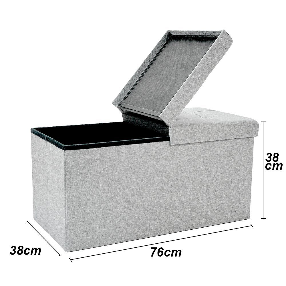 Zedelmaier Sitzbank 76cm mit Stauraum, Sitztruhe,faltbar Aufbewahrungsbox,F günstig online kaufen