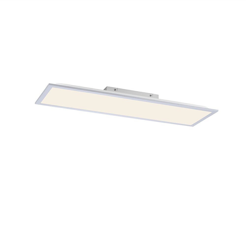 SellTec LED Deckenleuchte LED Deckenleuchte Panel Flat, warmweiße Lichtfarbe, 1xLED-Board/14W/3000K, warmweiß, rechteckig 80x25cm, warmweiße Lichtfarbe sparsam