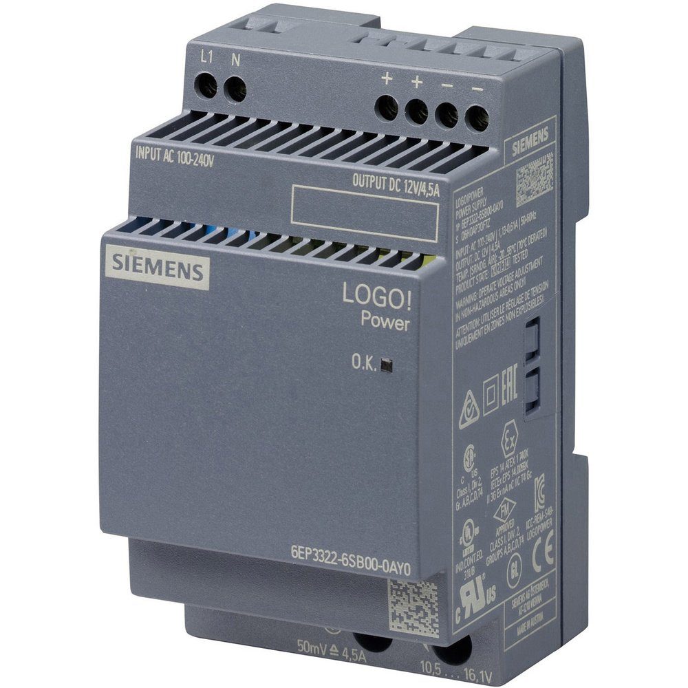SIEMENS Druckluftgeräte-Set Siemens 6EP3322-6SB00-0AY0 6EP3322-6SB00-0AY0 SPS-Powermodul, 6EP3322-6SB00-0AY0