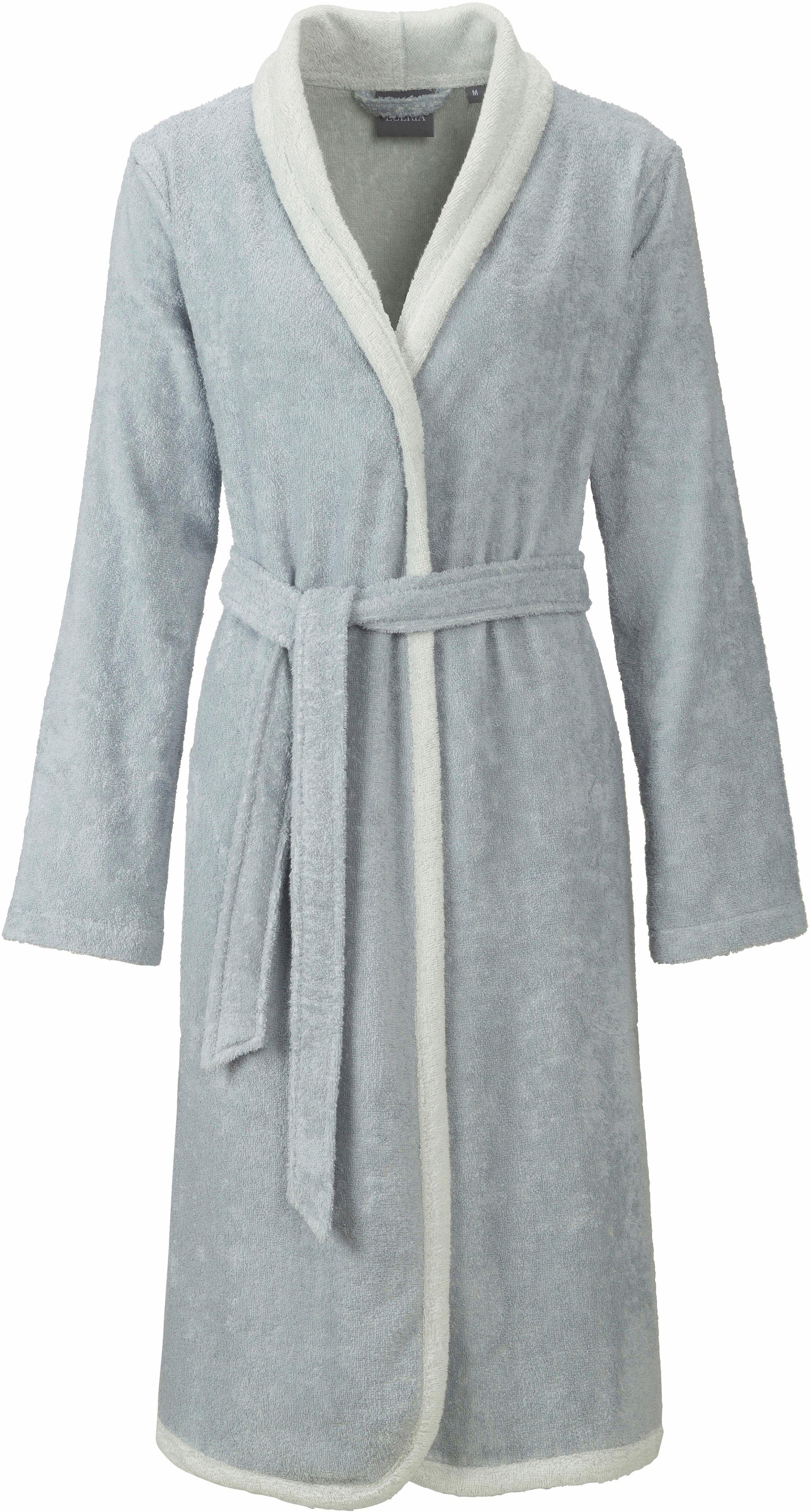 Egeria Damenbademantel Calea, ideal für Sauna & Spa, Hotelbademantel, Morge günstig online kaufen