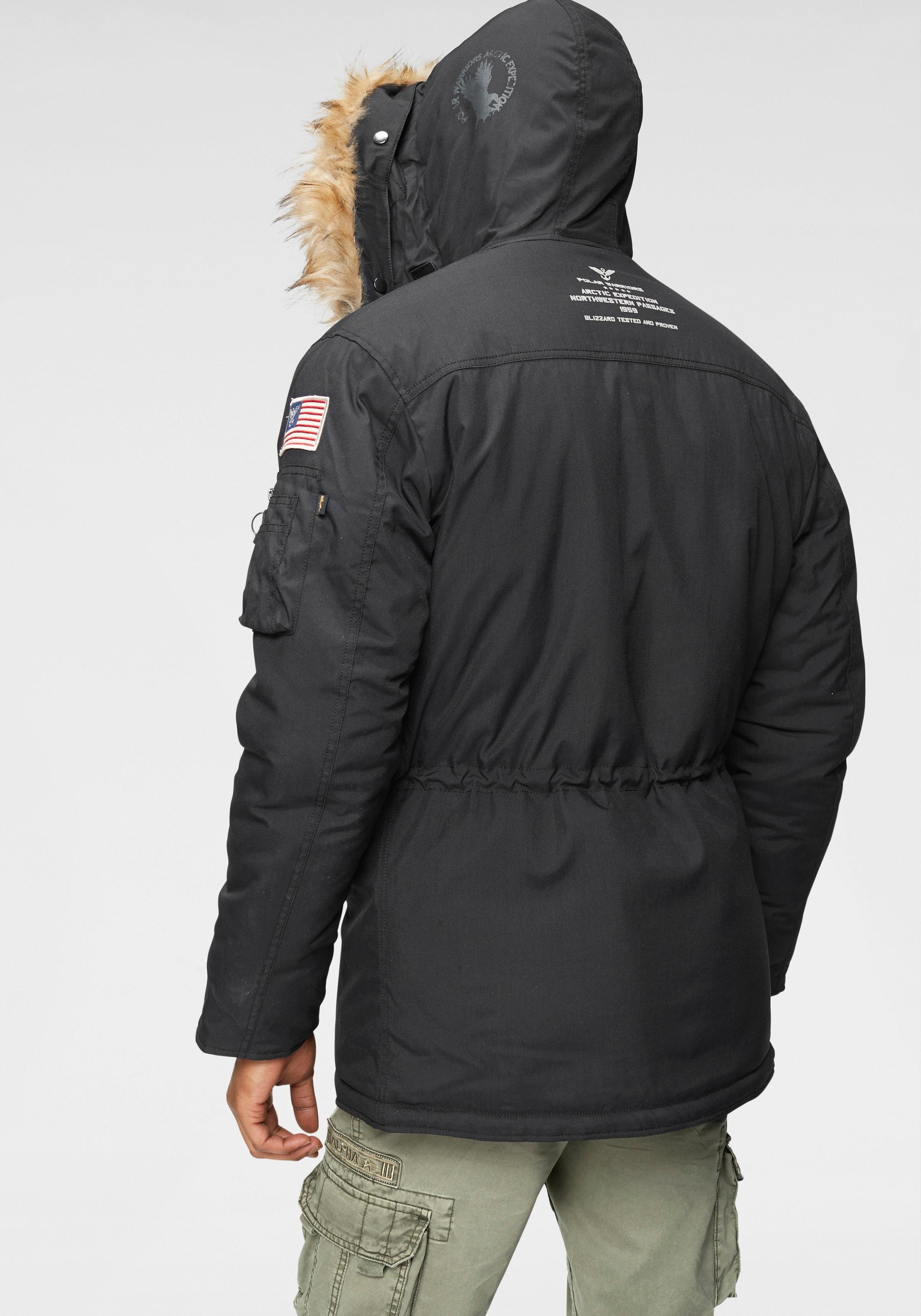 POLAR Alpha JACKET schwarz Industries Parka