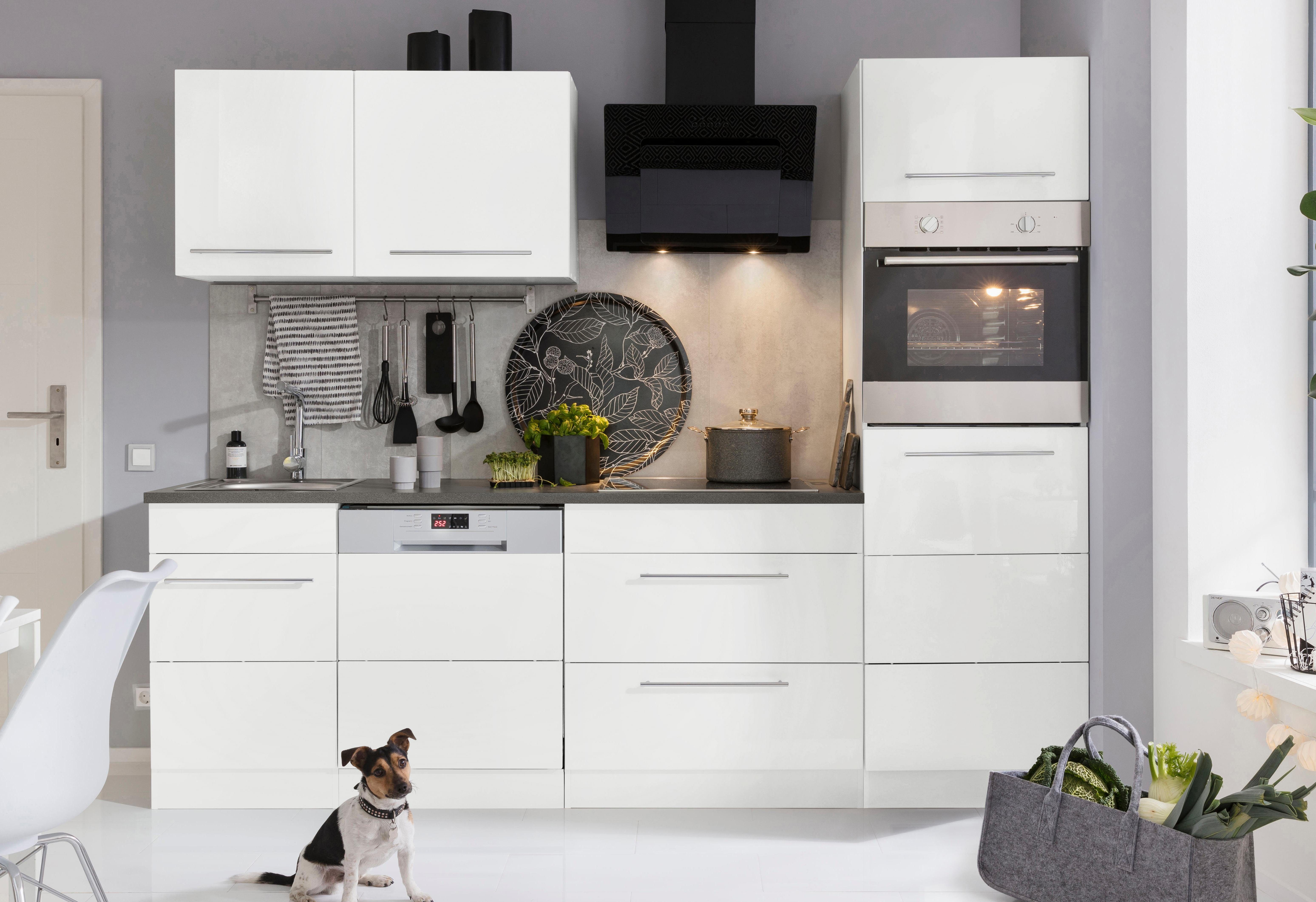 KOCHSTATION Küchenzeile KS-Trient, Breite 250 cm, günstig online kaufen