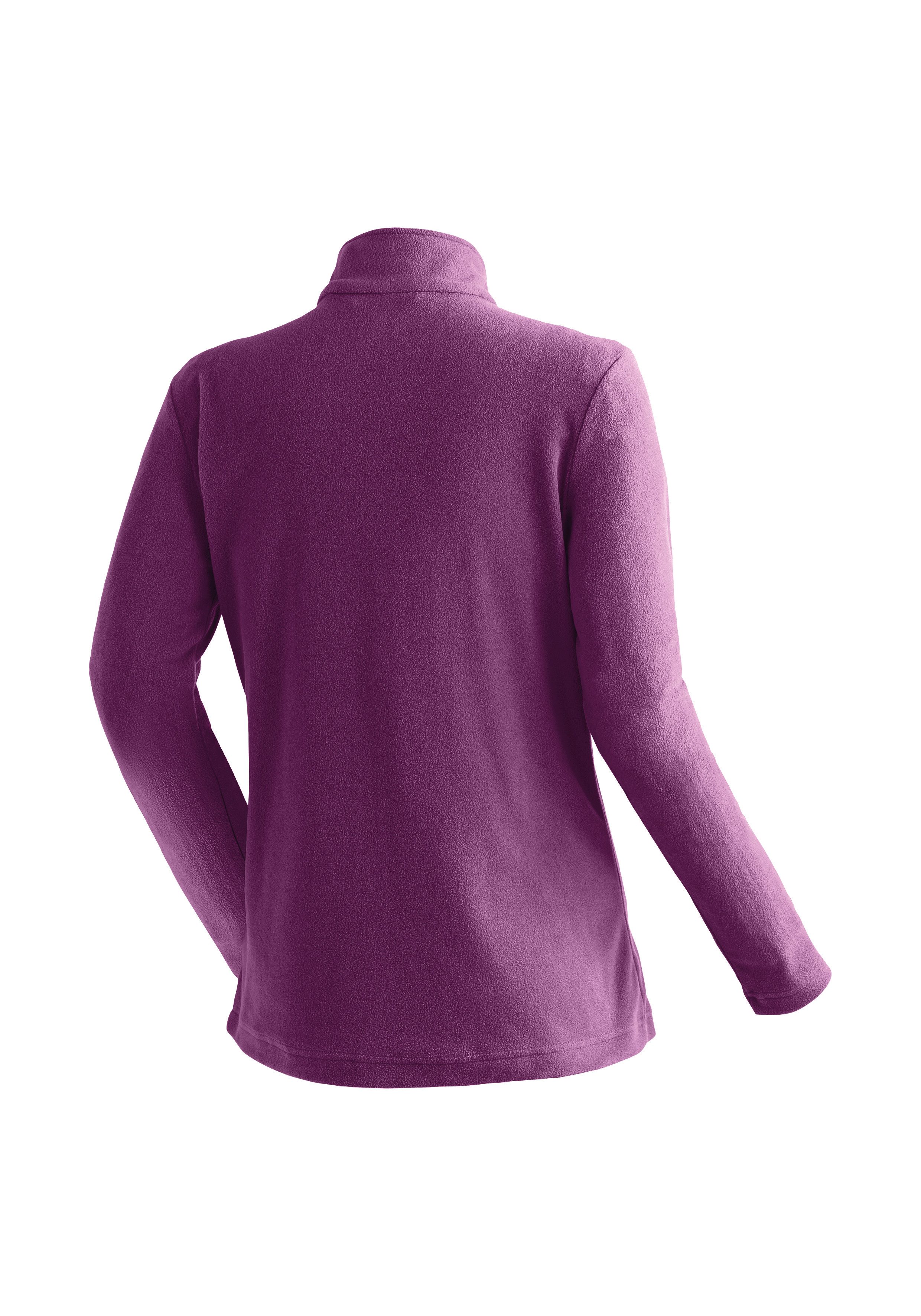 Maier Sports Fleecejacke Denise Jacket W Damen Midlayer, atmungsaktiv schnelltrocknend, Full-Zip, Regular fit