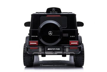 Toys Store Elektro-Kinderauto Mercedes Benz G63 AMG Suv Kinder Elektro Auto Kinderfahrzeug, Belastbarkeit 35 kg, AUX-/USB-Anschluss, MP3 Hupe und Motorsound am Lenkrad, Fernsteuerung