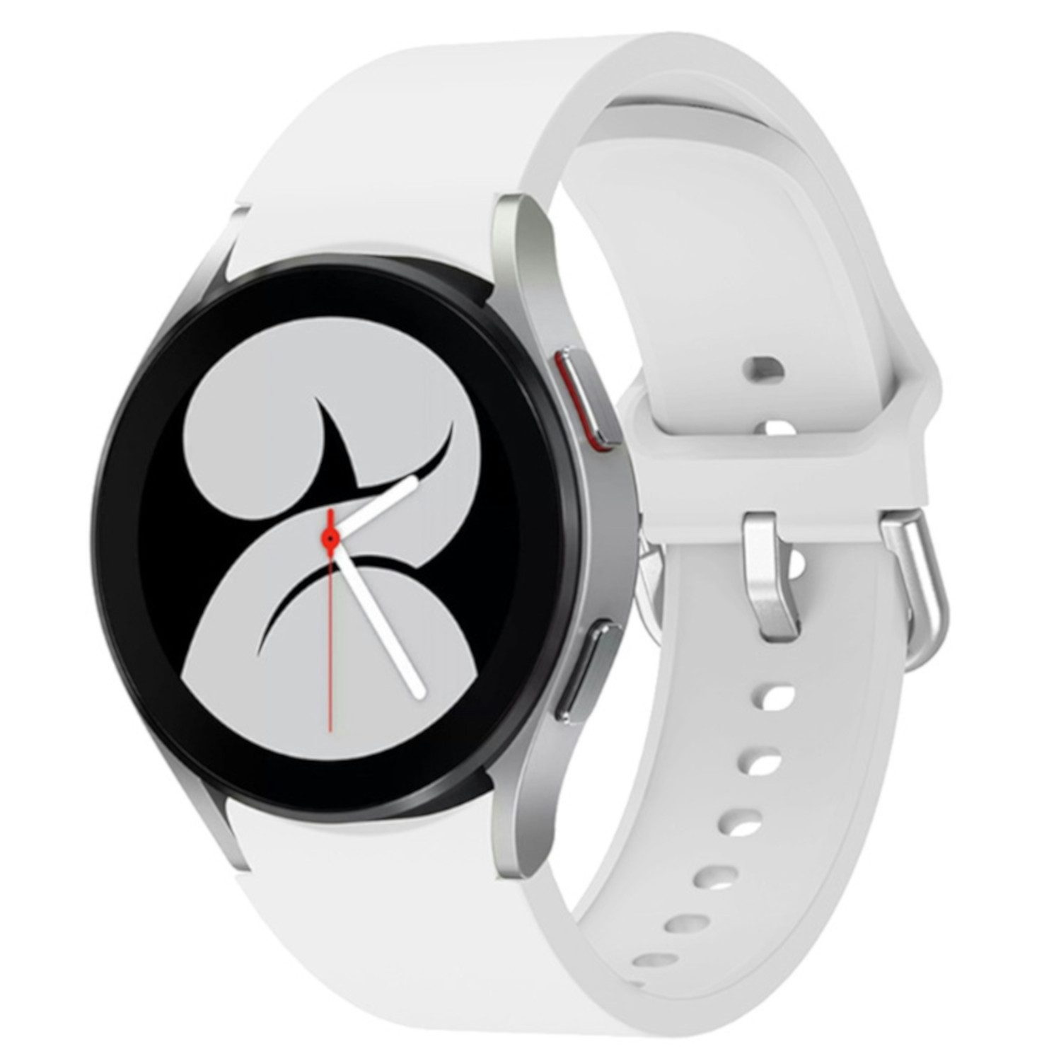 Wigento Smartwatch-Armband Für Samsung Galaxy Watch FE 6 5 4 Normal Pro Classic Kunststoff Band
