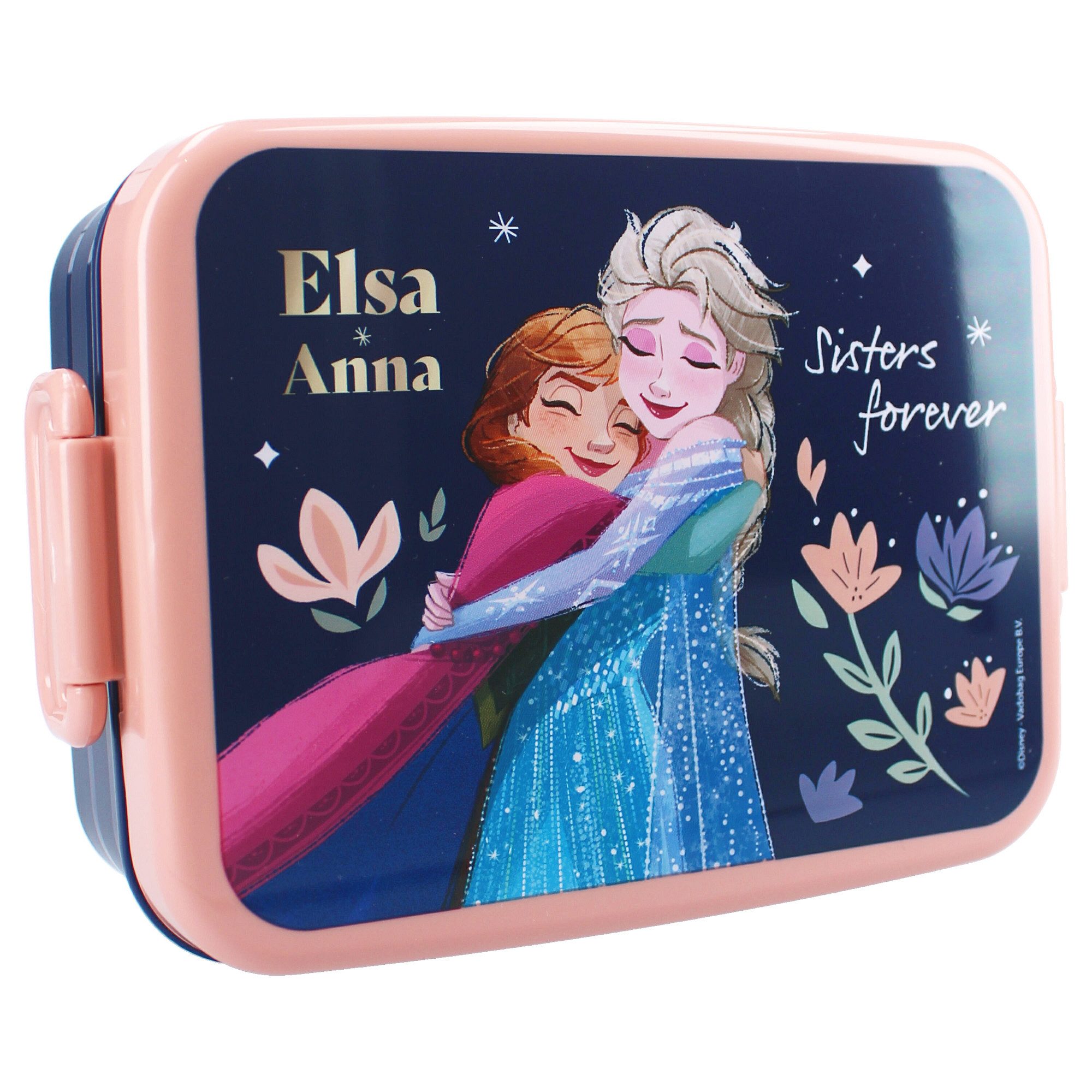 Disney Frozen Lunchbox Lunch Bunch Brotdose 16x13x5 cm Elsa & Anna Design