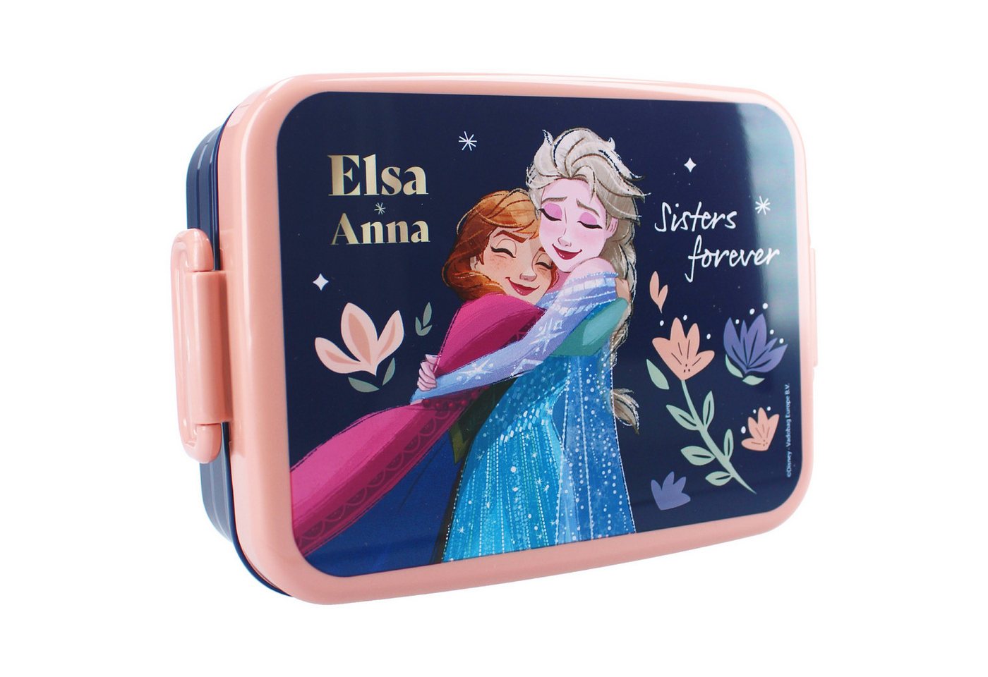 Disney Frozen Lunchbox Lunch Bunch Brotdose 16x13x5 cm Elsa & Anna Design