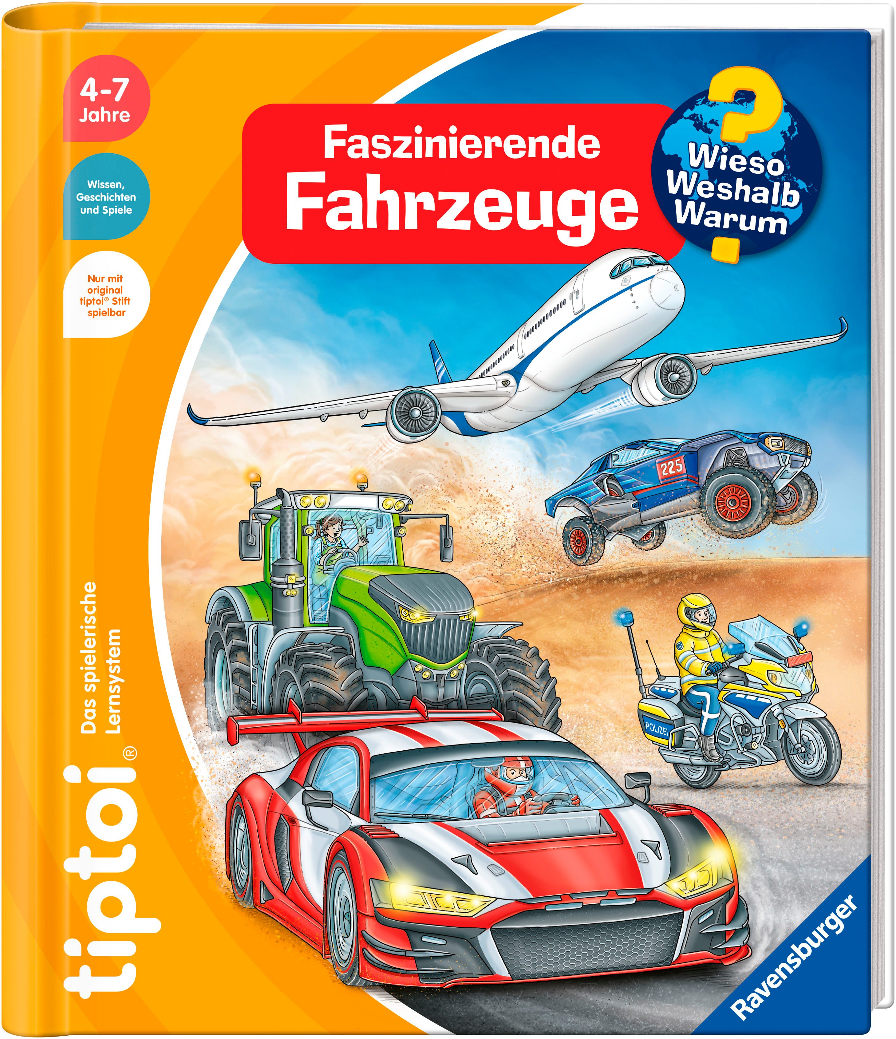 tiptoi® Wieso? Weshalb? Warum? - Faszinierende Fahrzeuge, Made in Europe