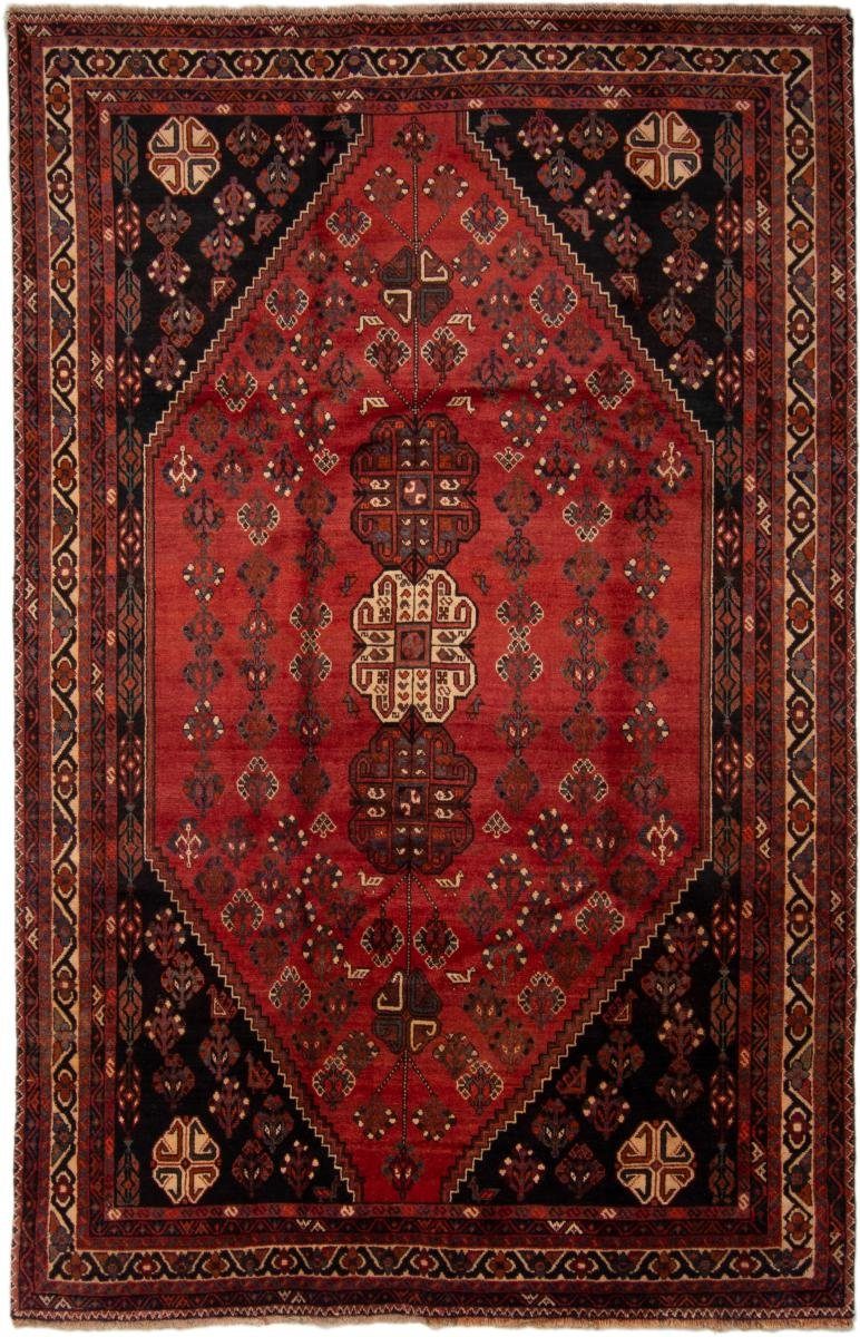 rechteckig, Trading, Orientteppich Shiraz Nain Perserteppich, / 236x322 10 mm Höhe: Orientteppich Handgeknüpfter