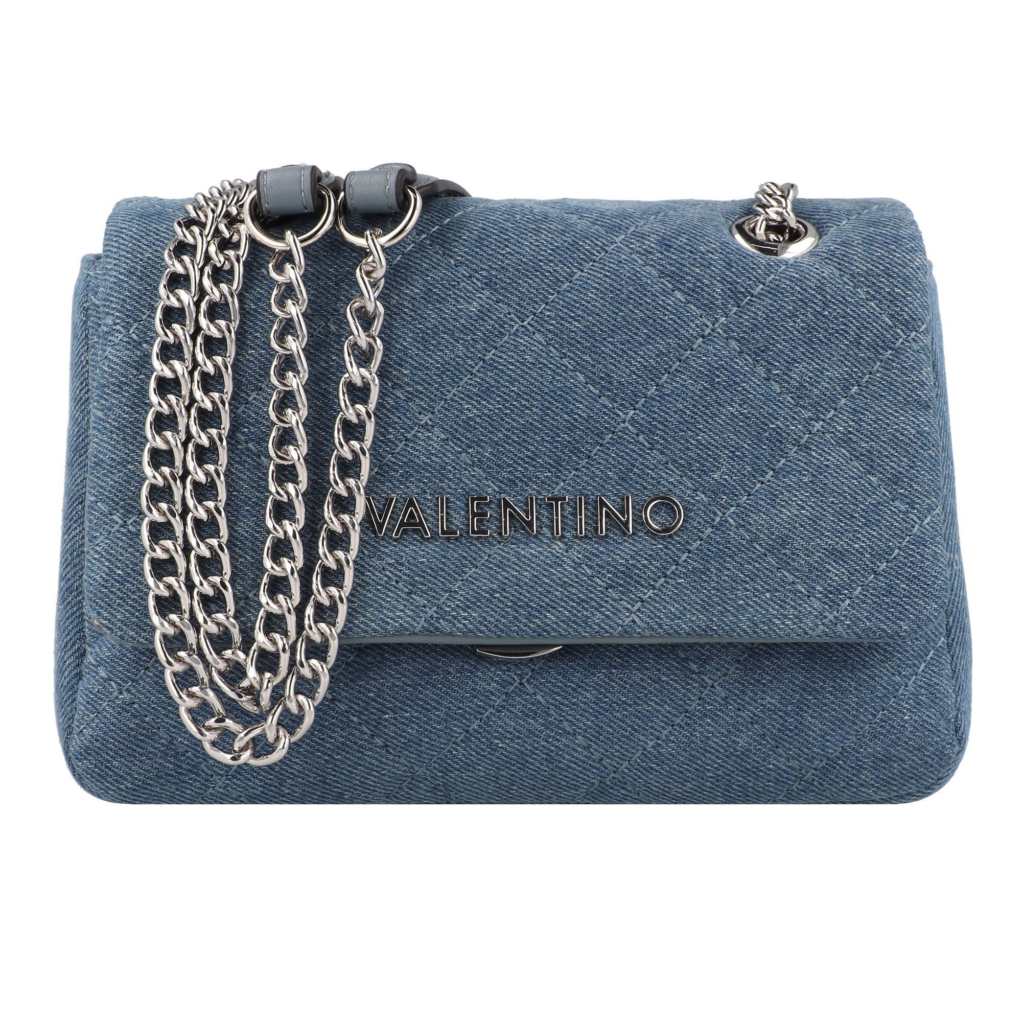 VALENTINO BAGS Schultertasche Ocarina Denim, Baumwolle