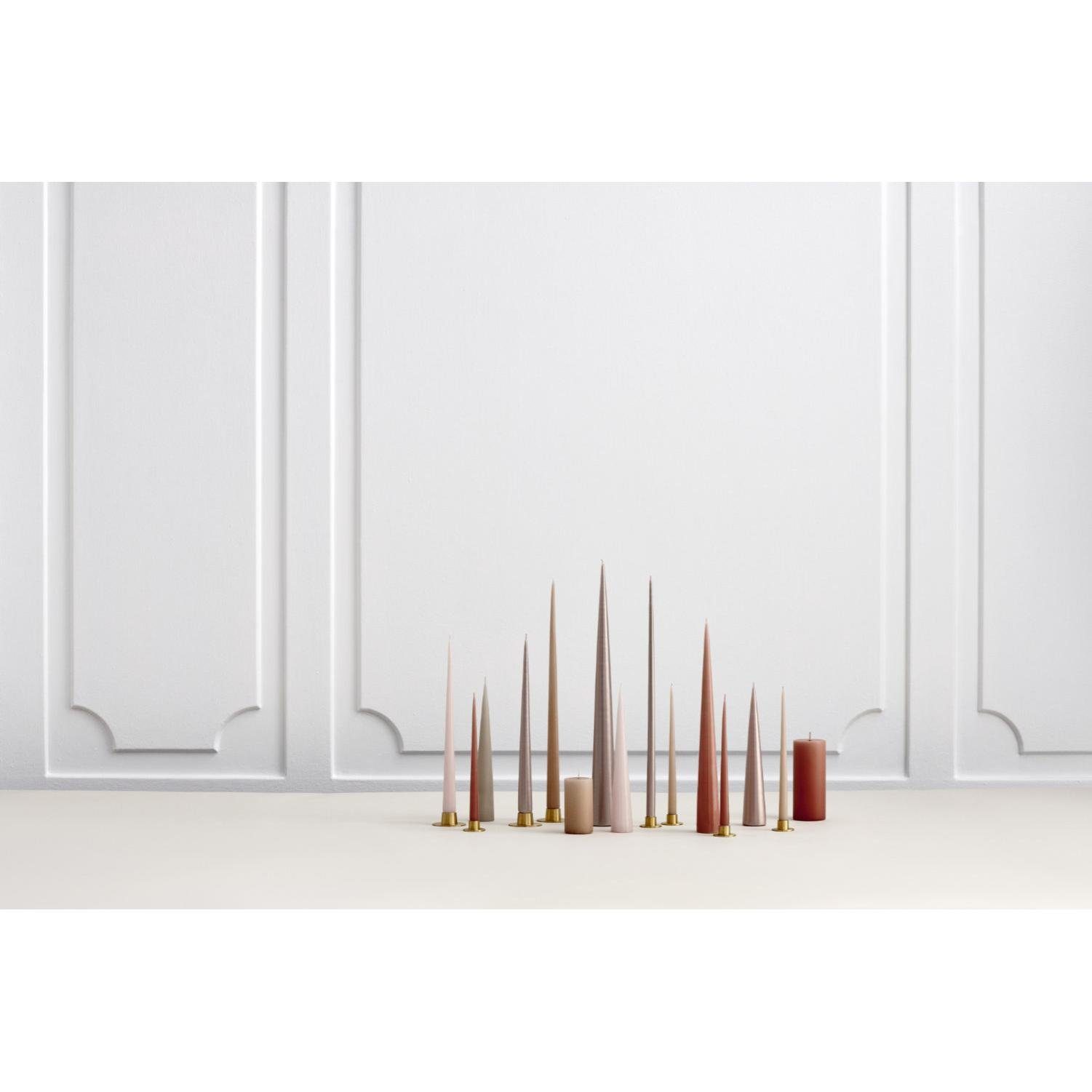 ester & erik Kerzenhalter Kerzenhalter Set Medium Gold Matt (2-teilig) günstig online kaufen