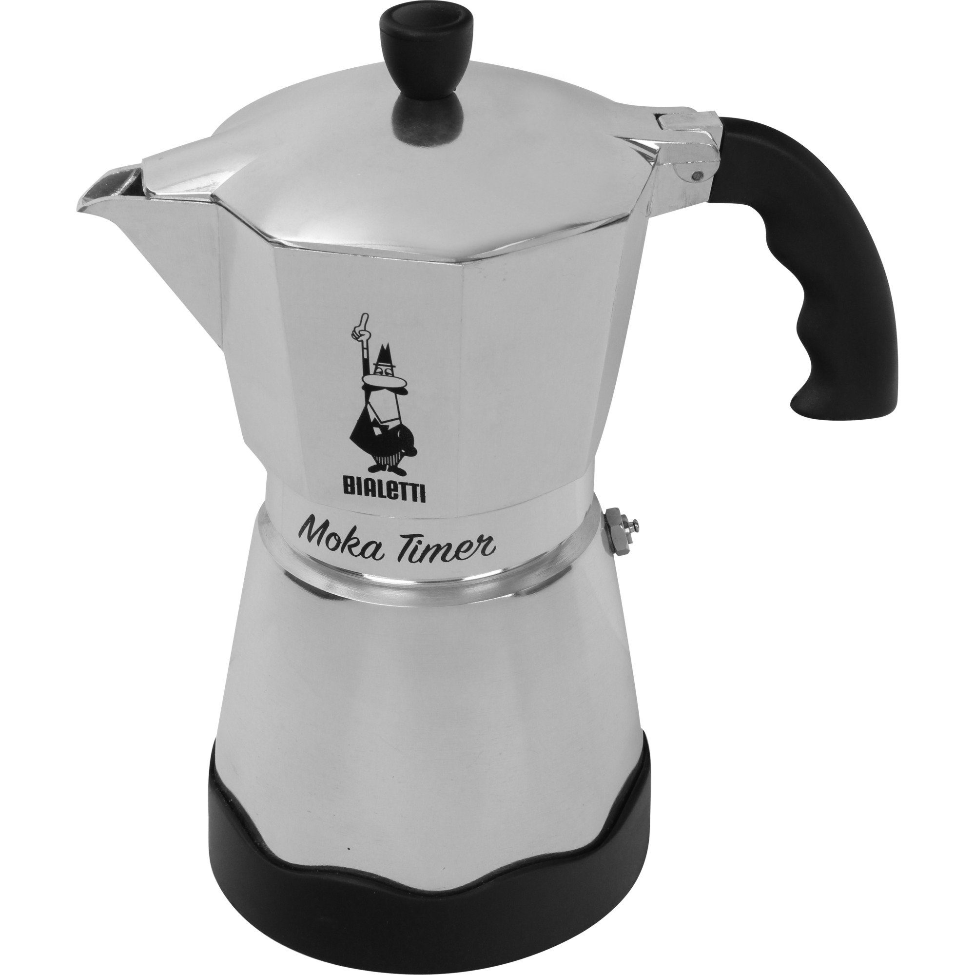 BIALETTI Kaffeebereiter Bialetti Moka Timer, Tassen) Espressomaschine, (6