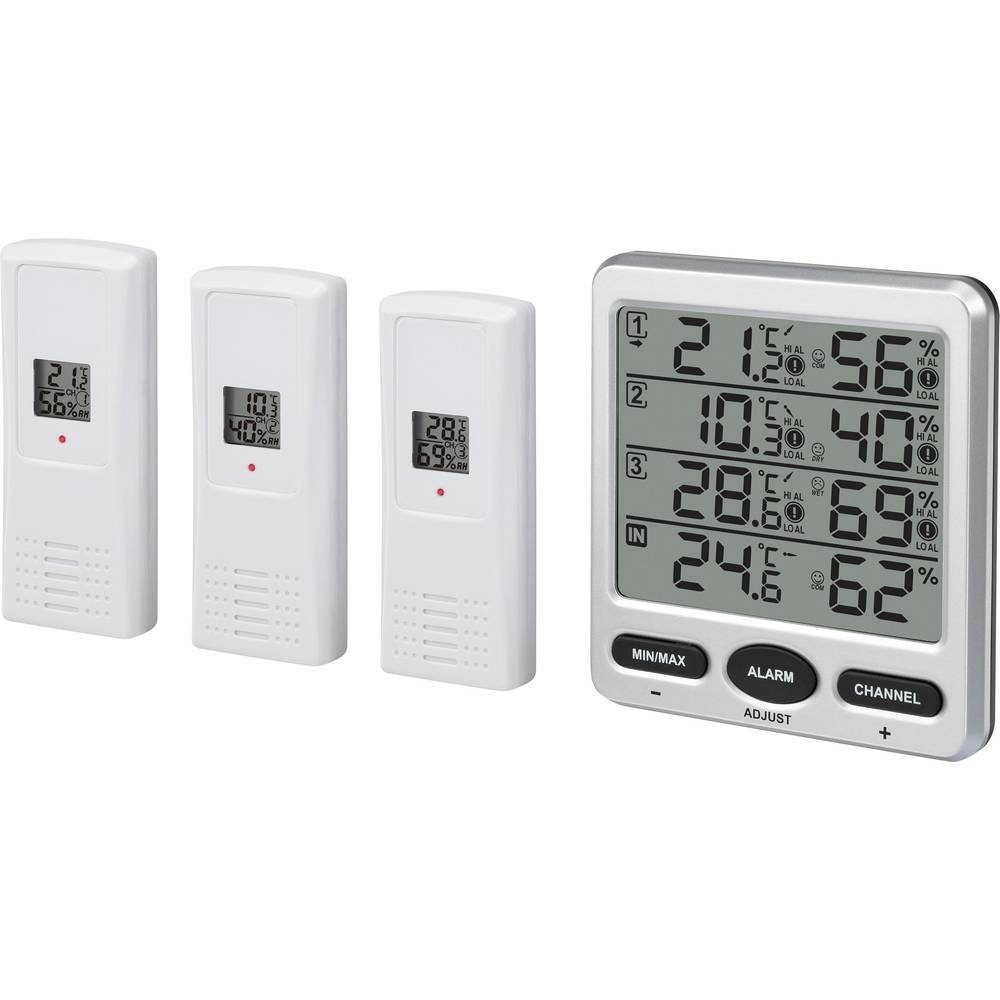 Wetterstation Funk-Thermo-/Hygrometer 8 Kanal