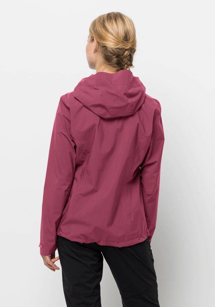 W 2.5L JKT sangria-red Outdoorjacke Wolfskin Jack ELSBERG