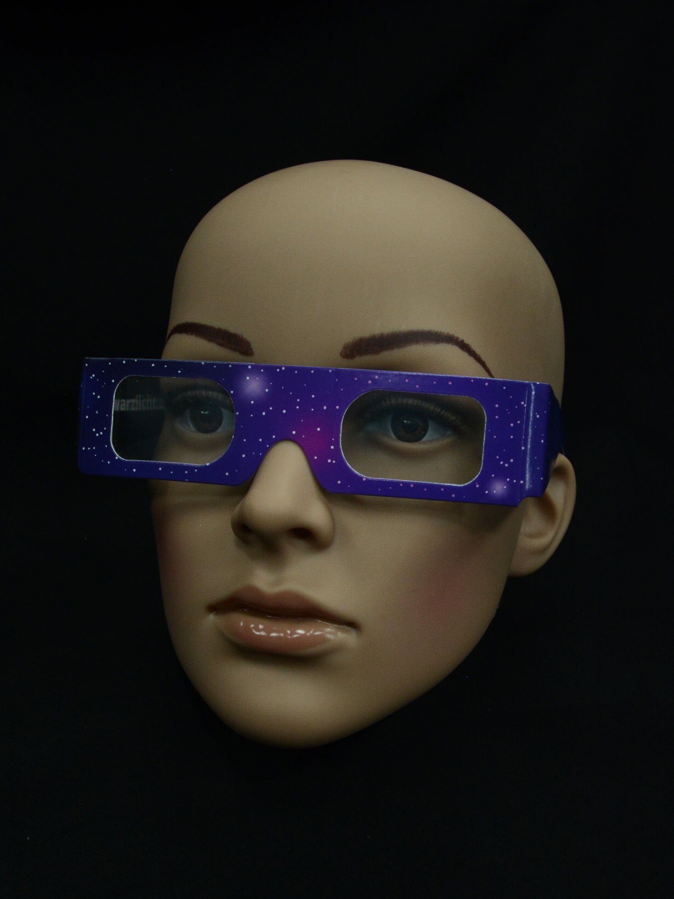 PSYWORK 3D-Brille 3D-Brille Trippy Eckig Karton