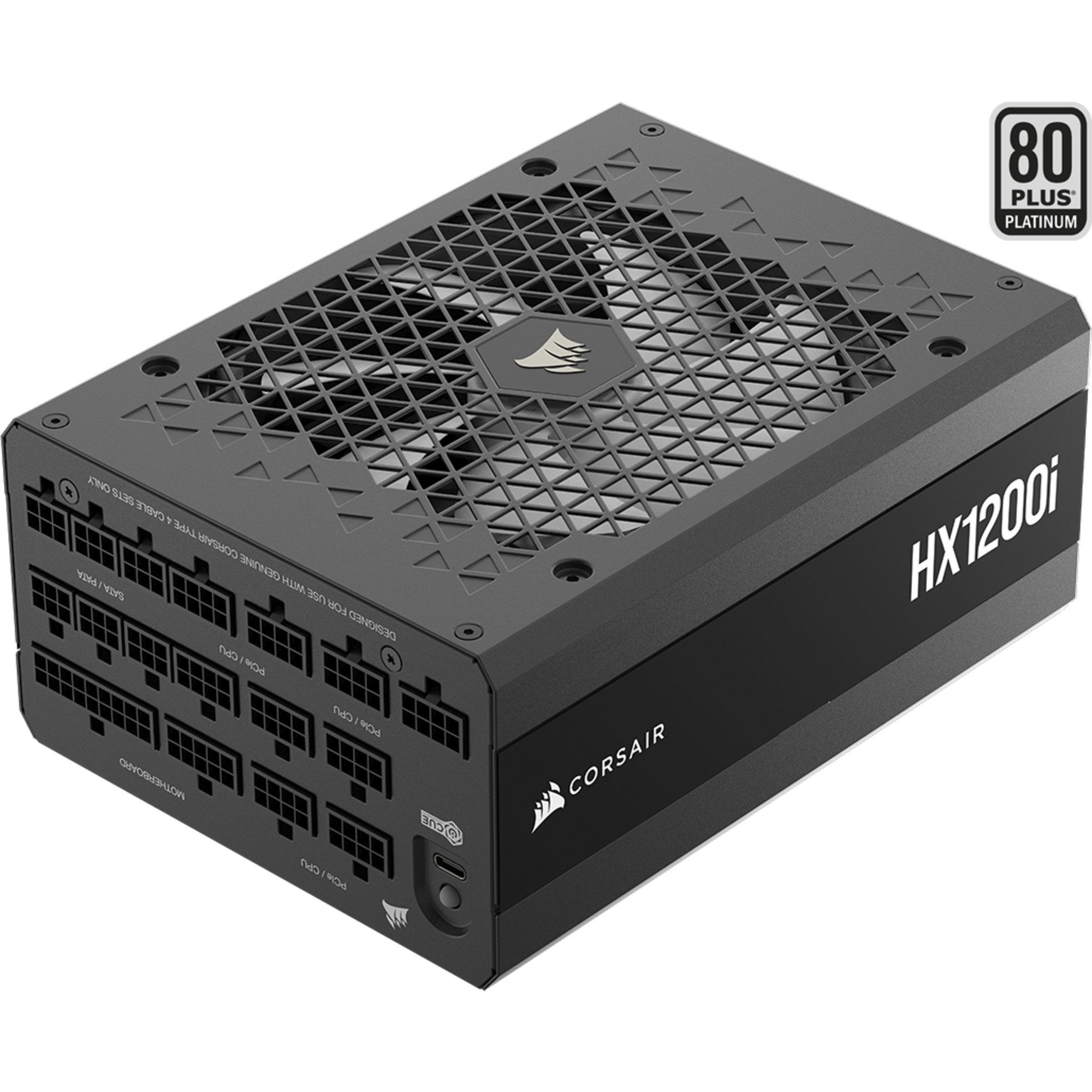 Corsair Corsair HX1200i (2025), PC-Netzteil, (2x PC-Netzteil (80 PLUS Platinum)