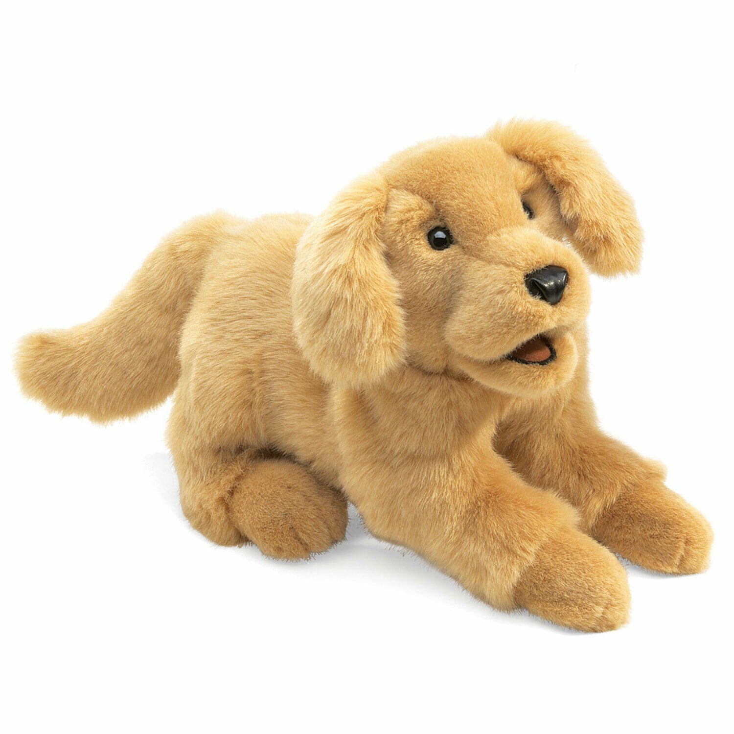 Folkmanis Handpuppen Handpuppe Folkmanis Handpuppe Golden Retriever Welpe 2862 (Packung)