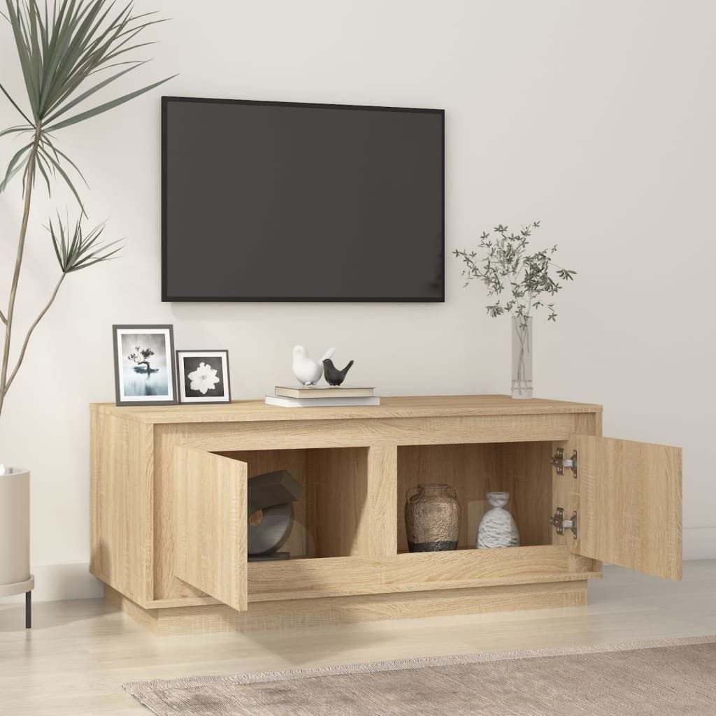 vidaXL Couchtisch Couchtisch Sonoma-Eiche 102x50x44 cm günstig online kaufen