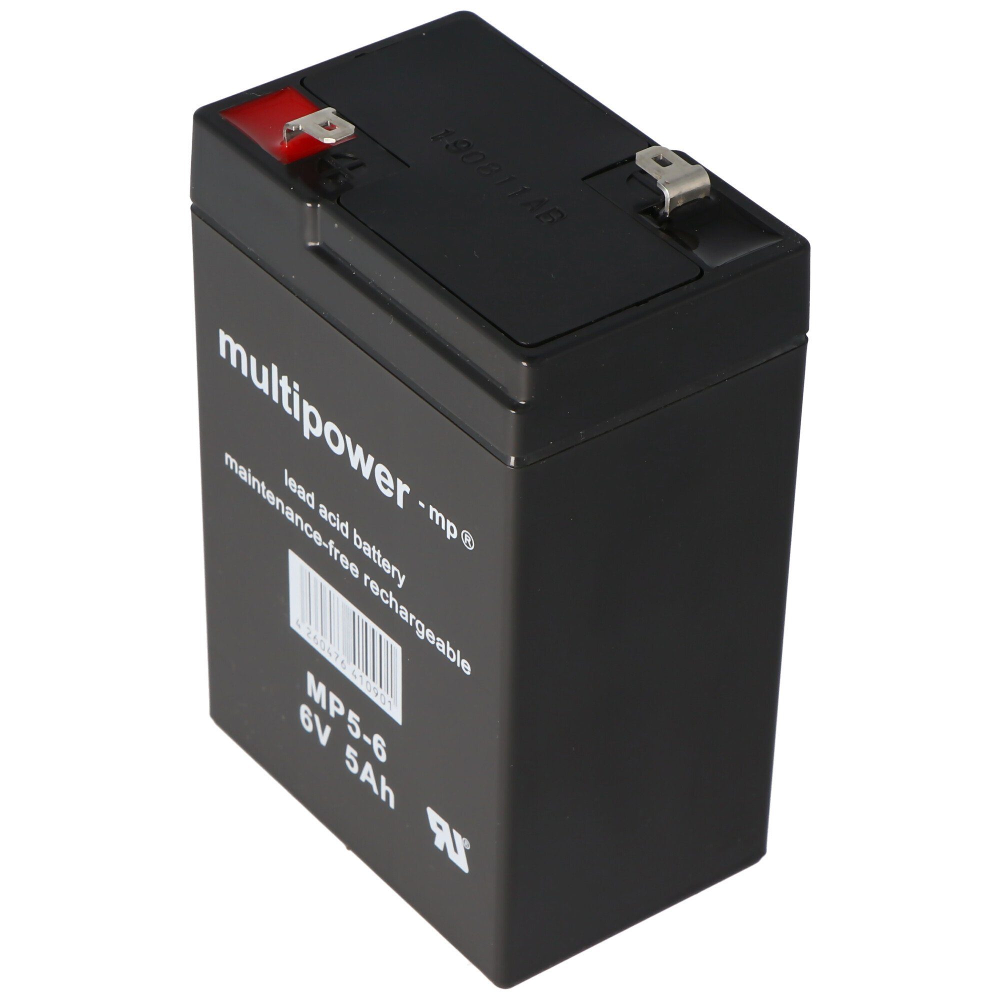 Spezialversandhandel Multipower Multipower MP4.5-6 Blei (6,0 Kontakten 4,8mm V) Faston 4500 mAh mit Akku Akku