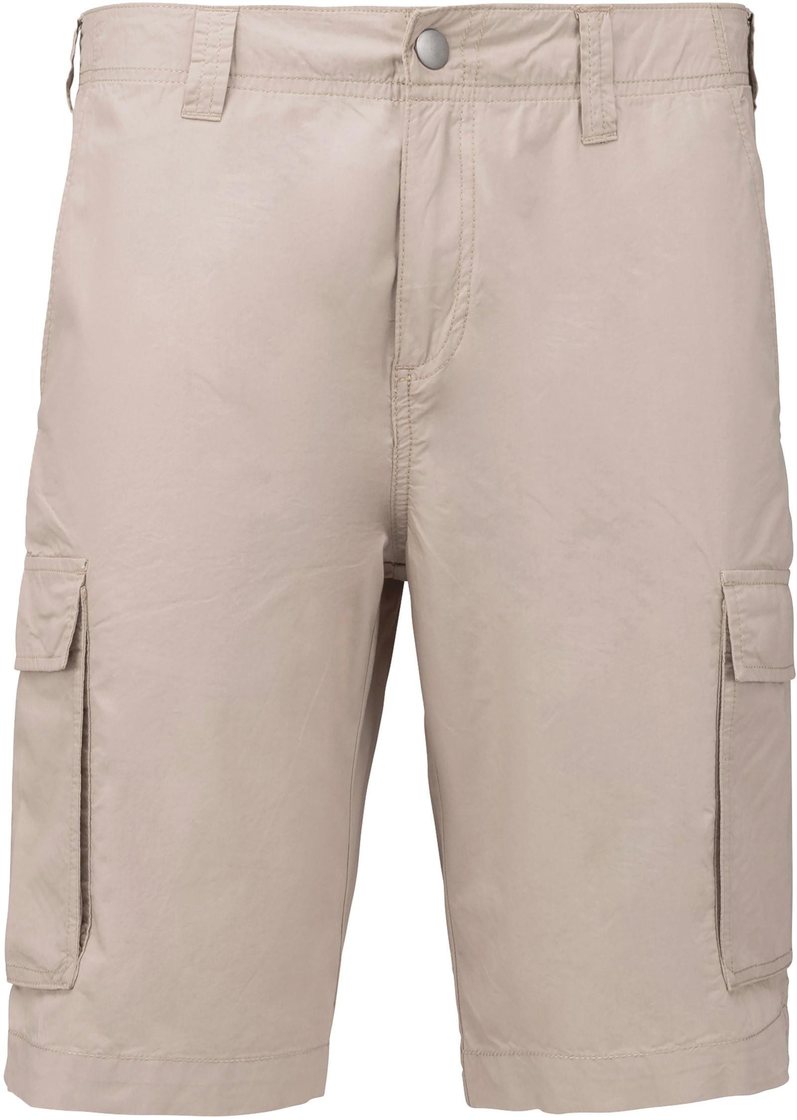 Kariban Shorts Leichte Bermuda-Shorts für Herren mit mehreren Taschen