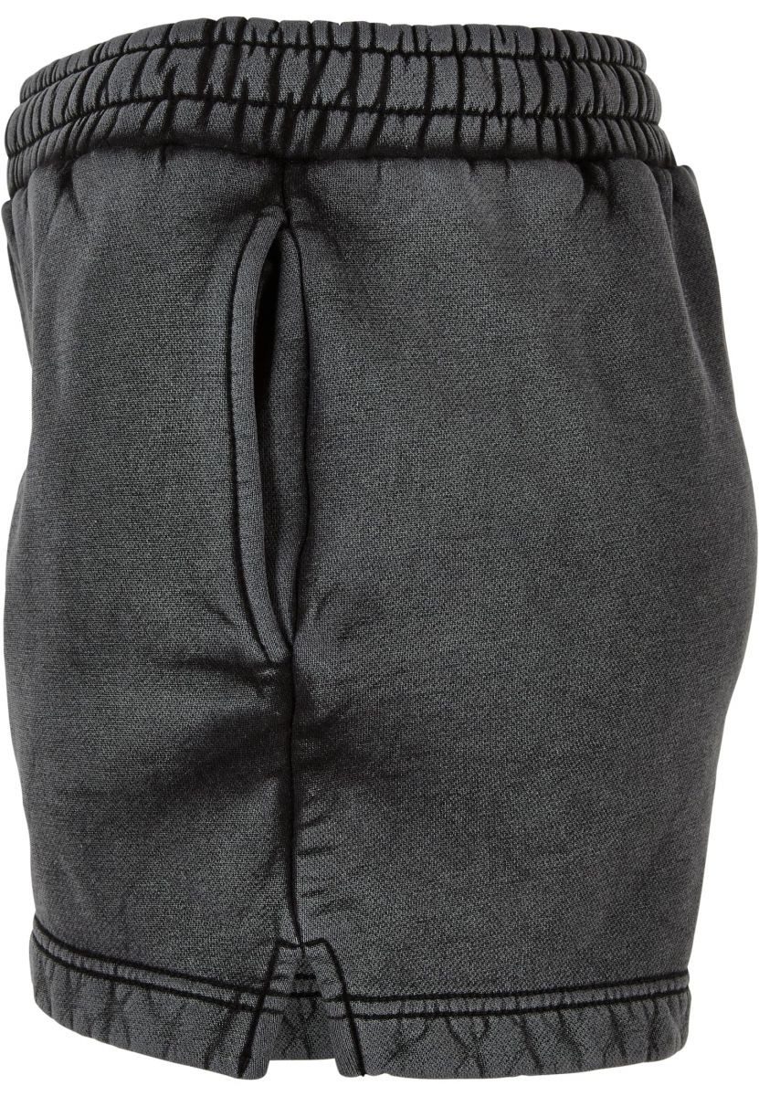 URBAN CLASSICS Shorts Ladies Stone Washed Shorts Frauen Shorts