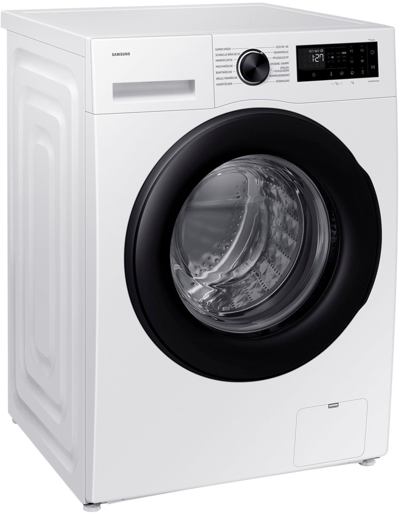 Samsung Waschmaschine WW5000F WW1EFG5U34AEEG, 10 kg, 1350 U/min, AI Ecobubbleᵀᴹ - Effizient und schonend waschen